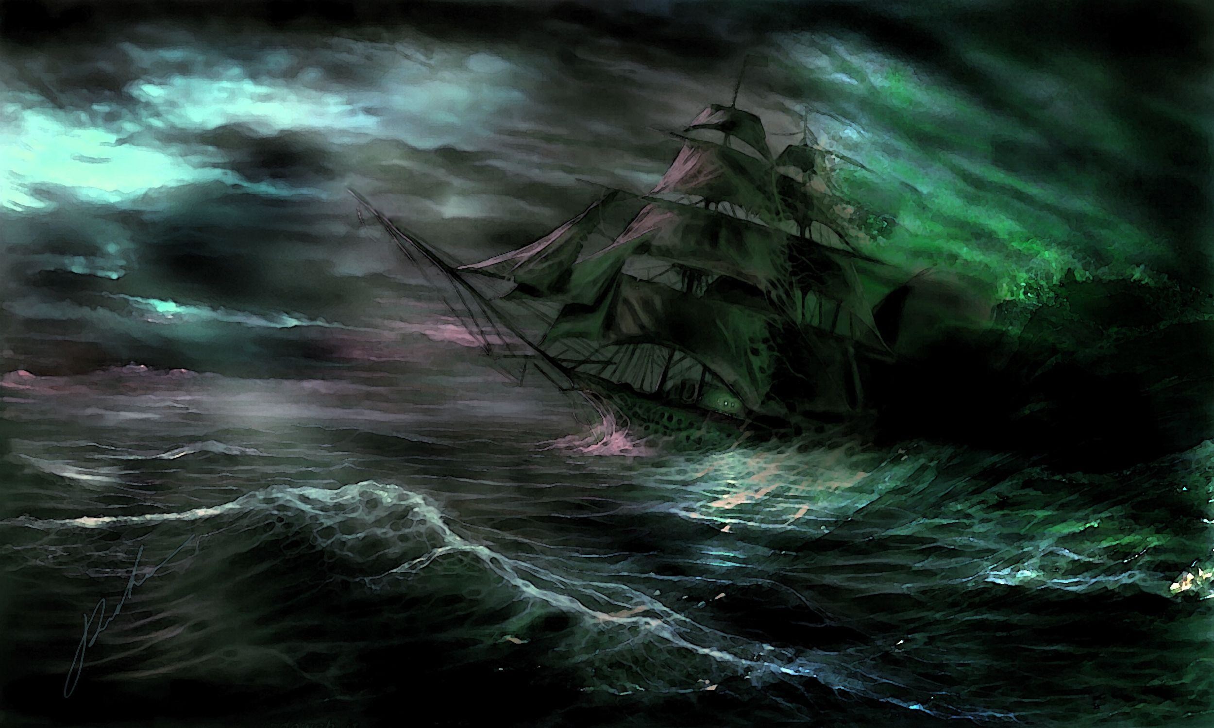 2500x1500 ... free ghost pirate ship wallpaper desktop background long wallpapers ...