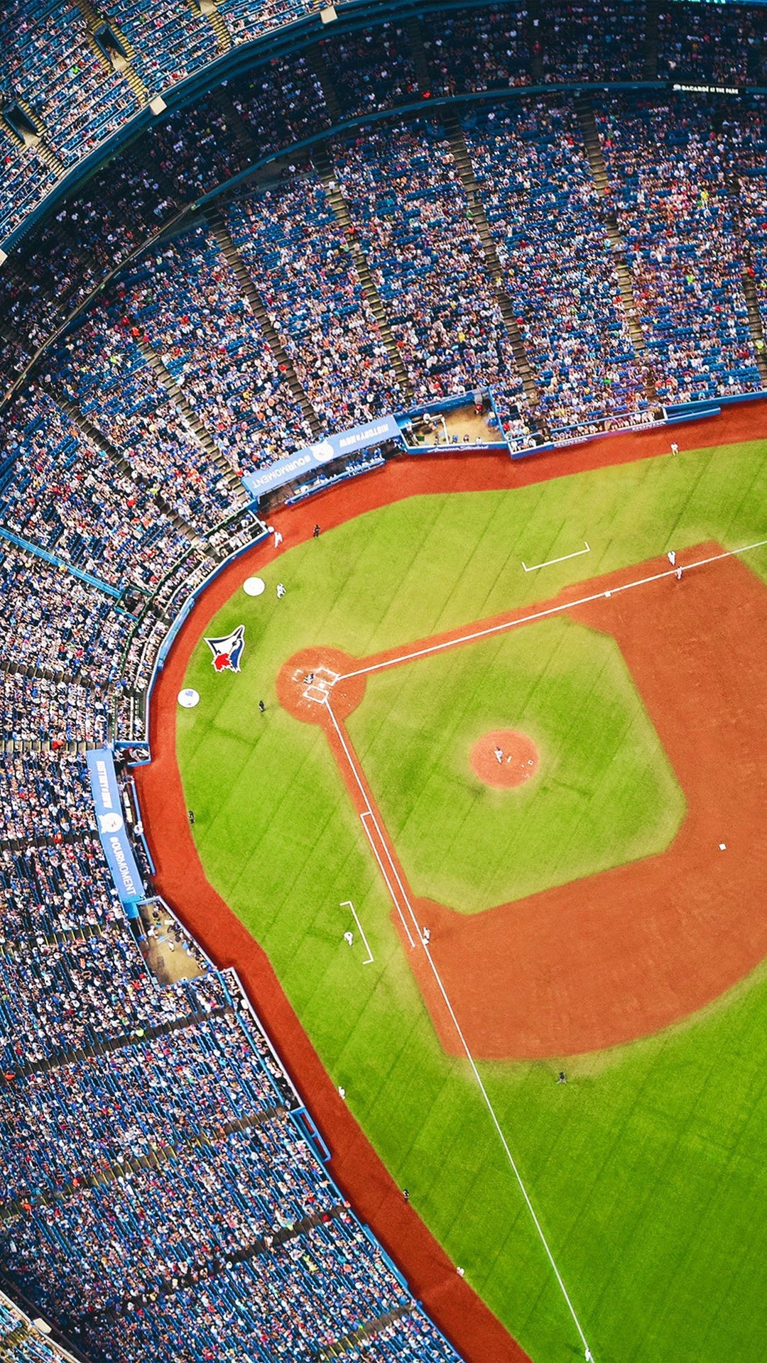 1080x1920 Bluejays Baseball MLB Field Sports iPhoneWallpaper Download.