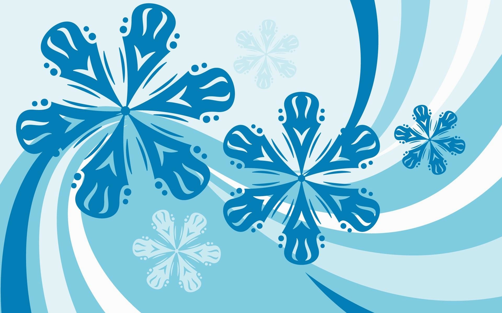 1920x1200 Vector-winter-background-free