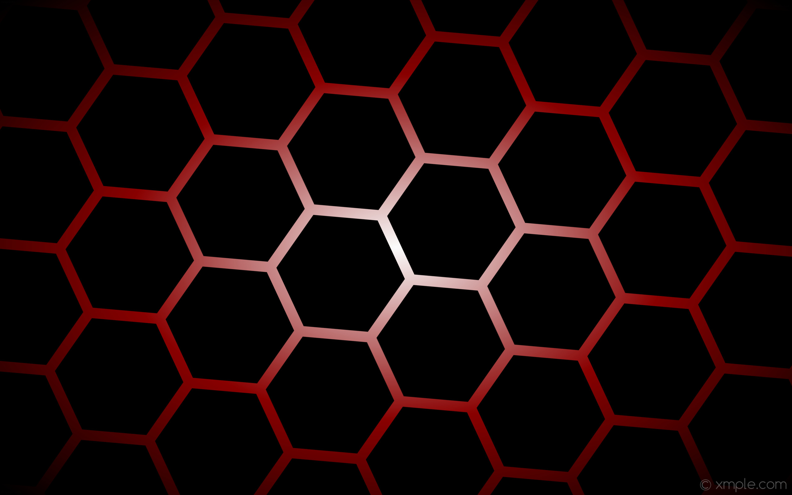 2560x1600 wallpaper white hexagon black red glow gradient dark red #000000 #ffffff  #8b0000 diagonal