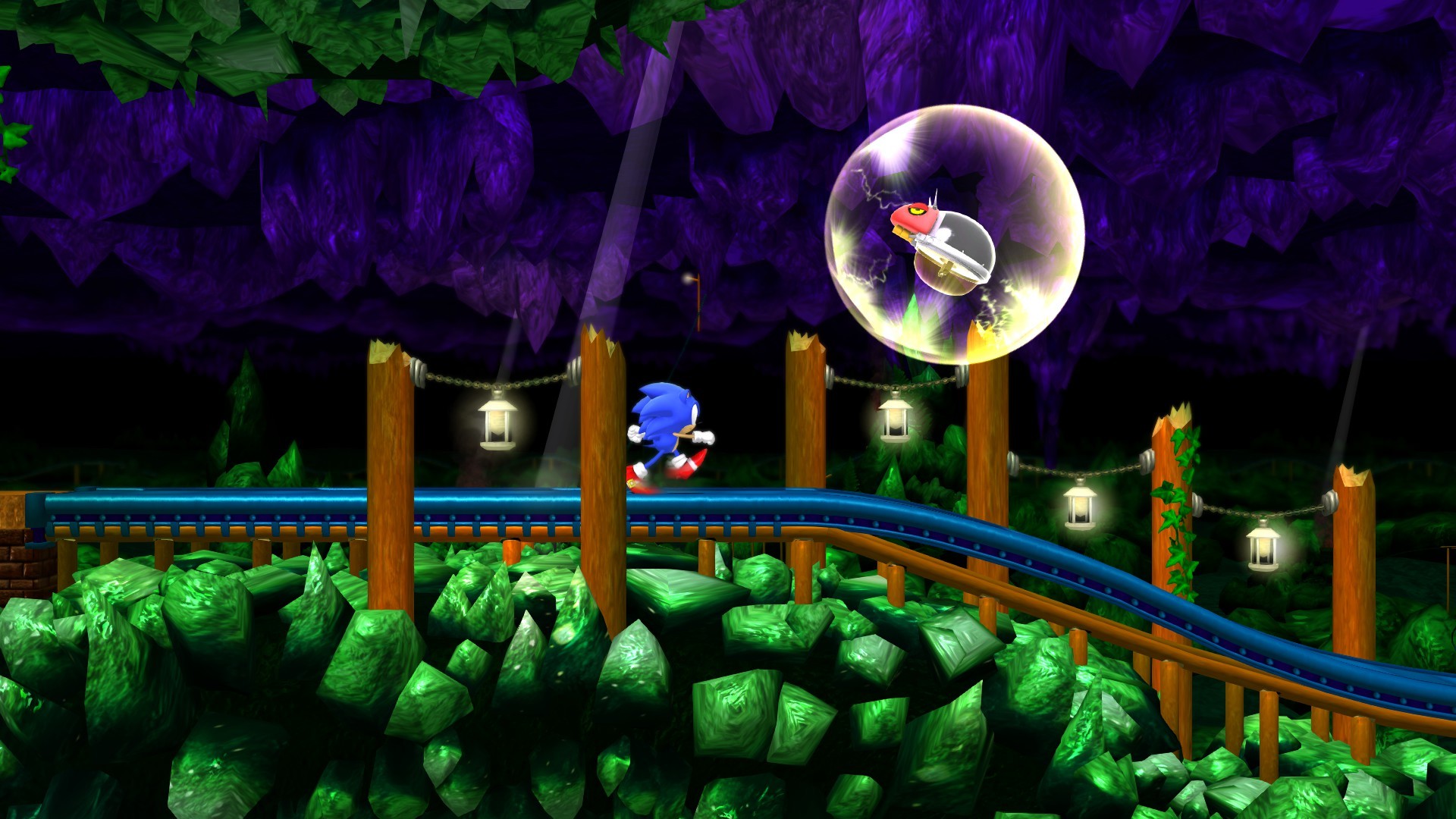 1920x1080 Yes, there is actually a level mod for Classic Sonic.Feel the nostalgia of  Mystic Cave in HD.