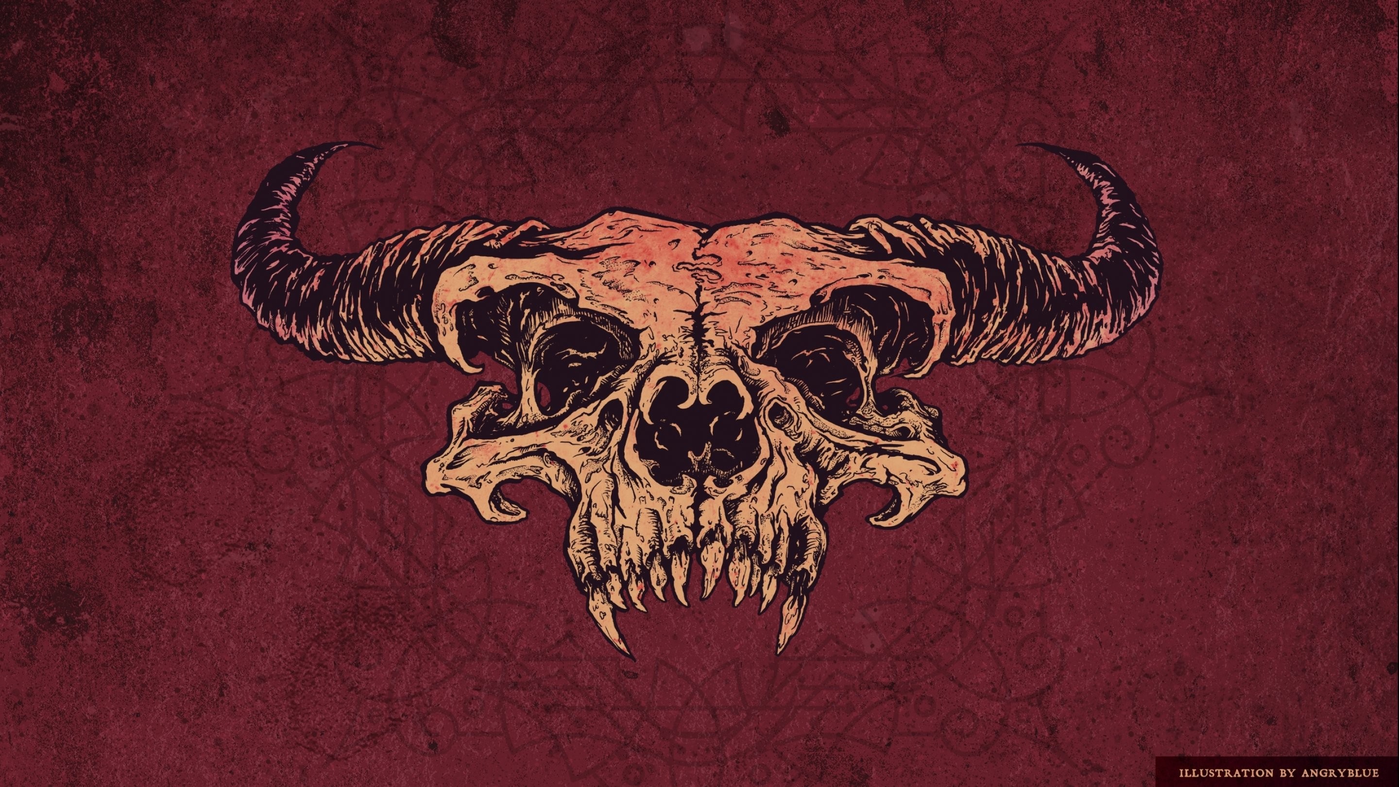 2880x1620 Dark Skull Evil Horror Skulls Art Artwork Skeleton D Wallpaper At Dark  Wallpapers