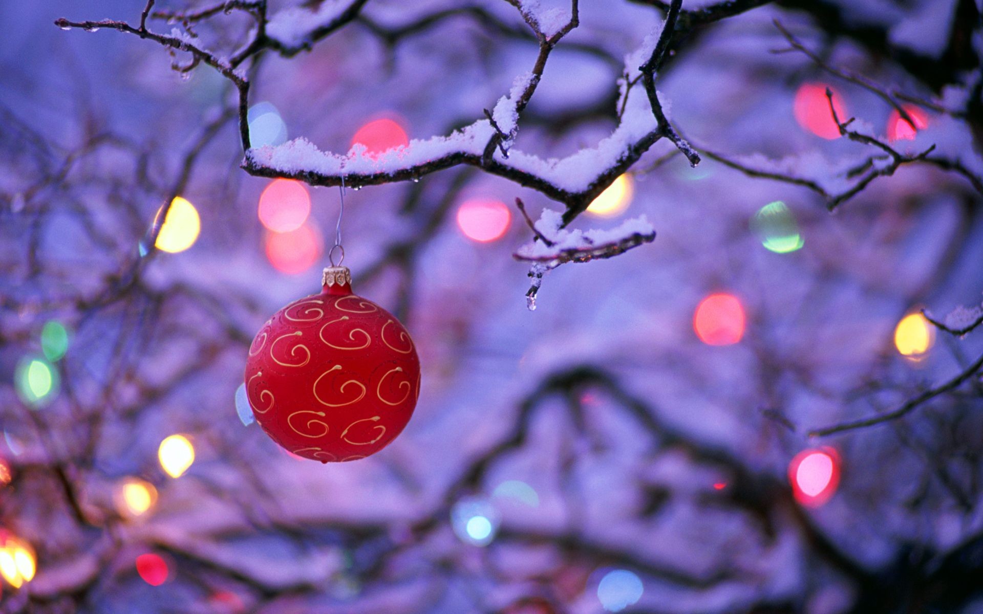 1920x1200 Winter Christmas Wallpaper Picture