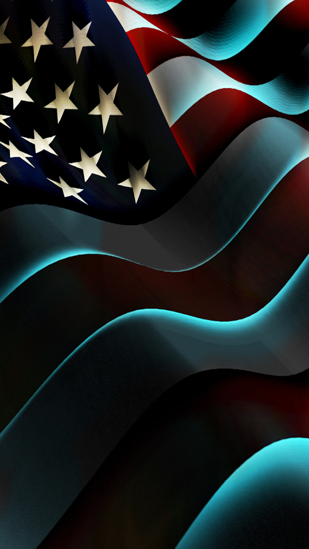 1080x1920 USA Flag Mobile HD Wallpaper