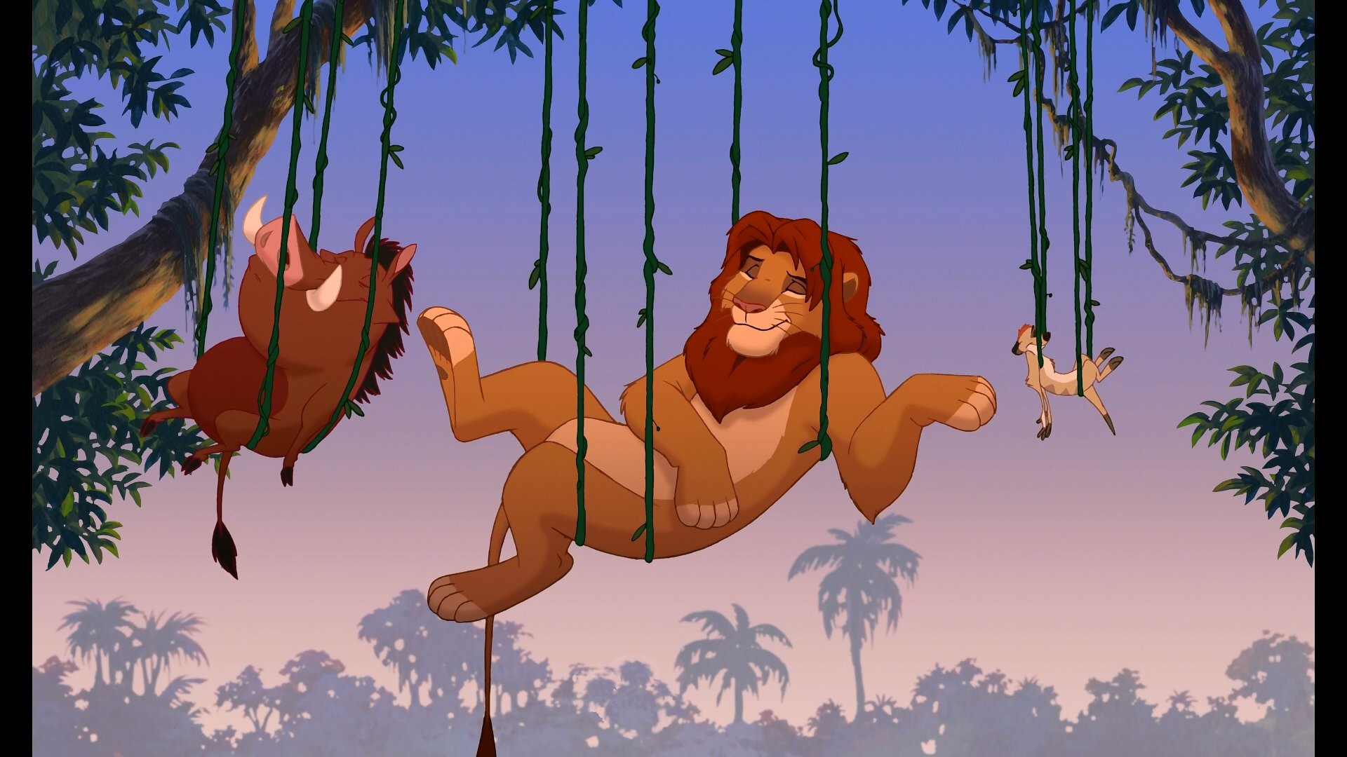 1920x1080 Sure, within a few minutes of his father's death he is singing “Hakuna  Matata” with Timon and Pumbaa.