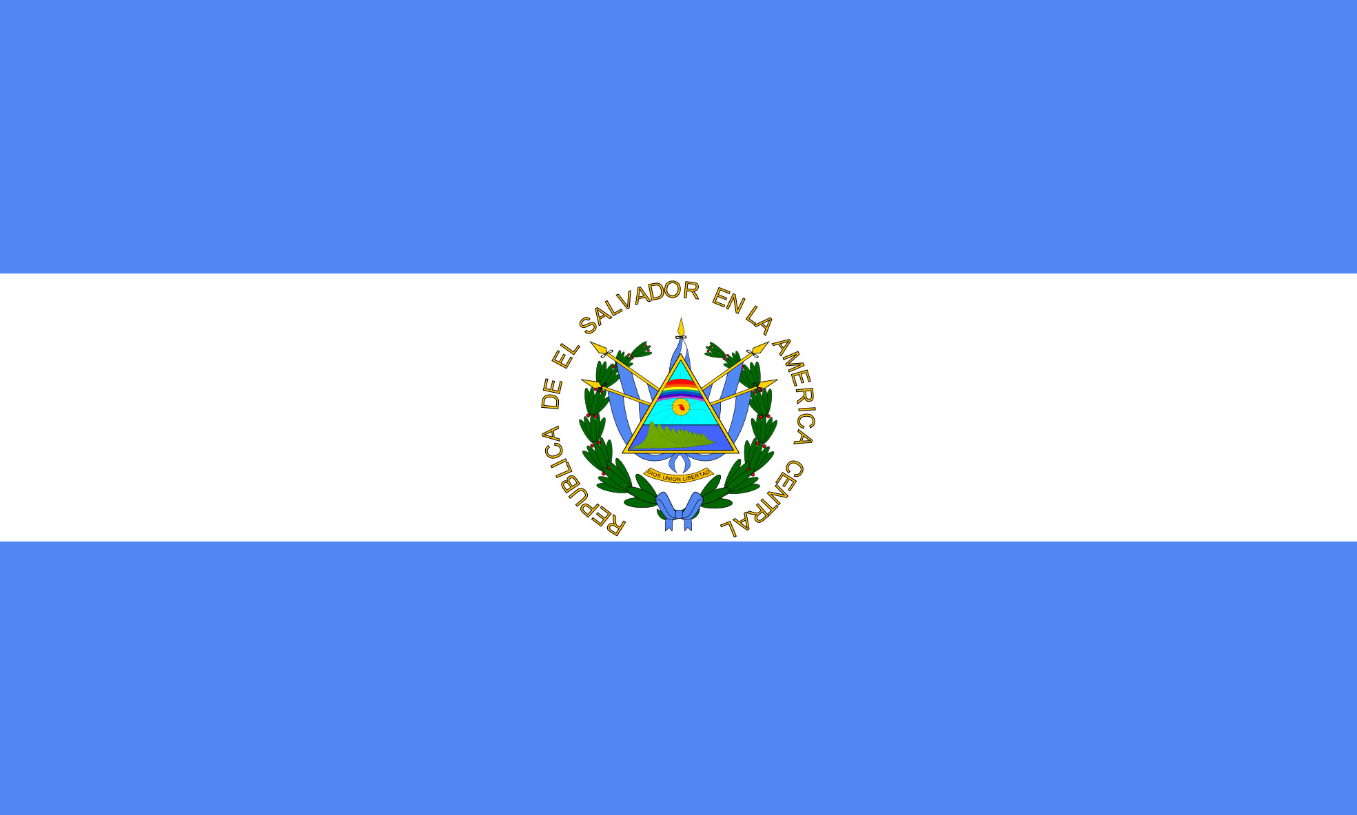 1969x1183 El Salvador Flag Wallpaper