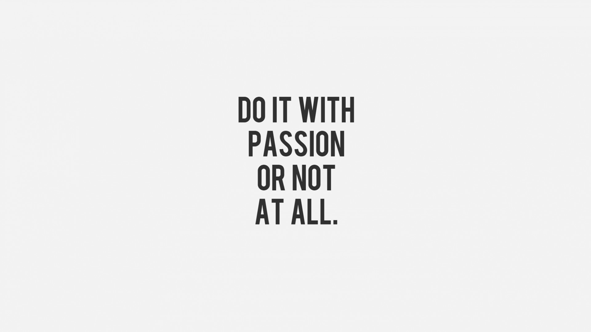 1920x1080 do it with passion funny quotes wallpaper