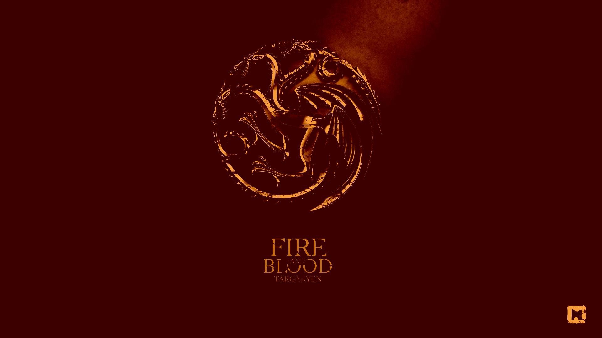 1920x1080 Game Of Thrones, House Targaryen, Dragon, Sigils, Red Wallpapers HD /  Desktop and Mobile Backgrounds