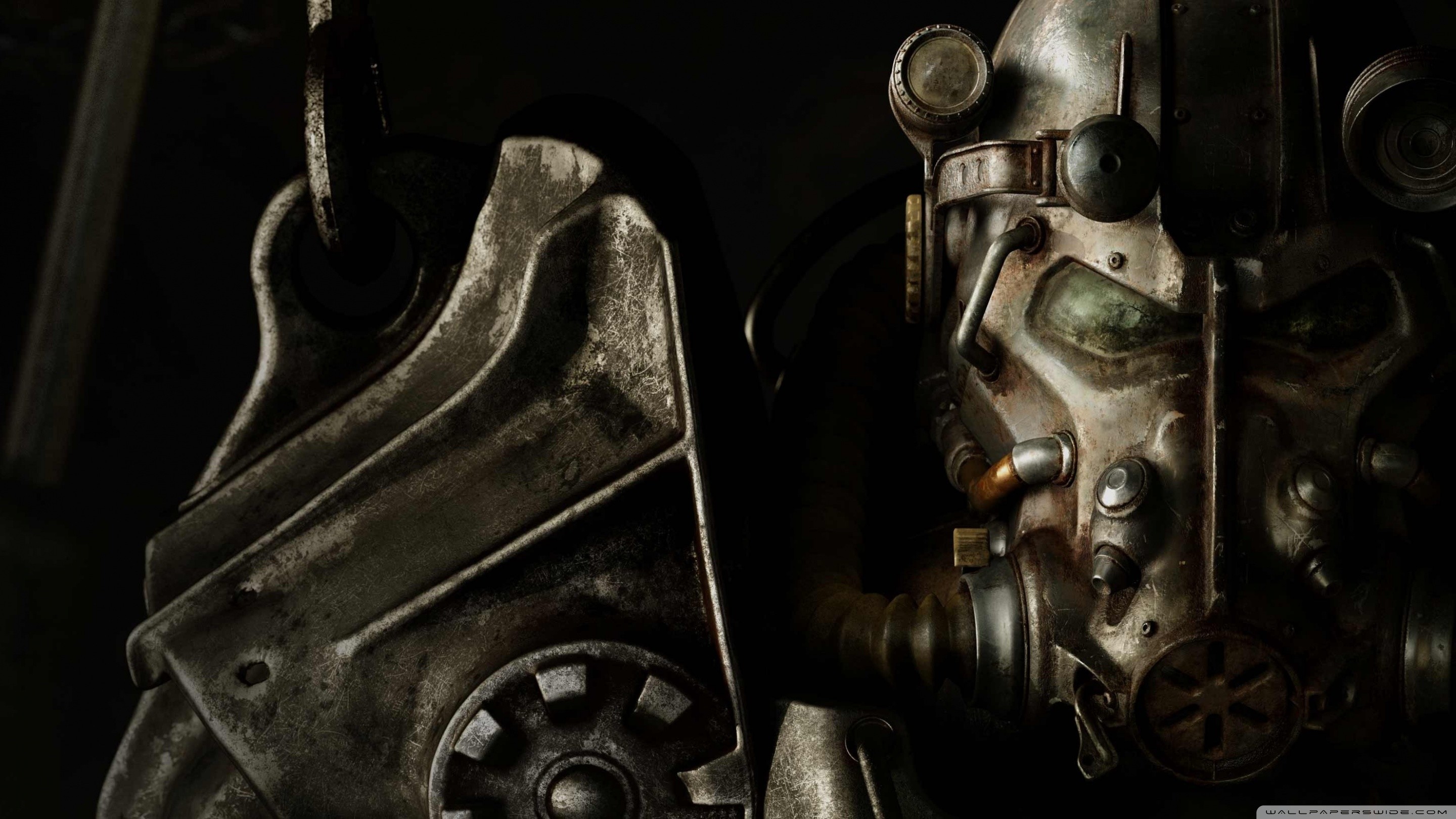 2880x1620 Fallout 4 Paladin HD Wide Wallpaper for Widescreen