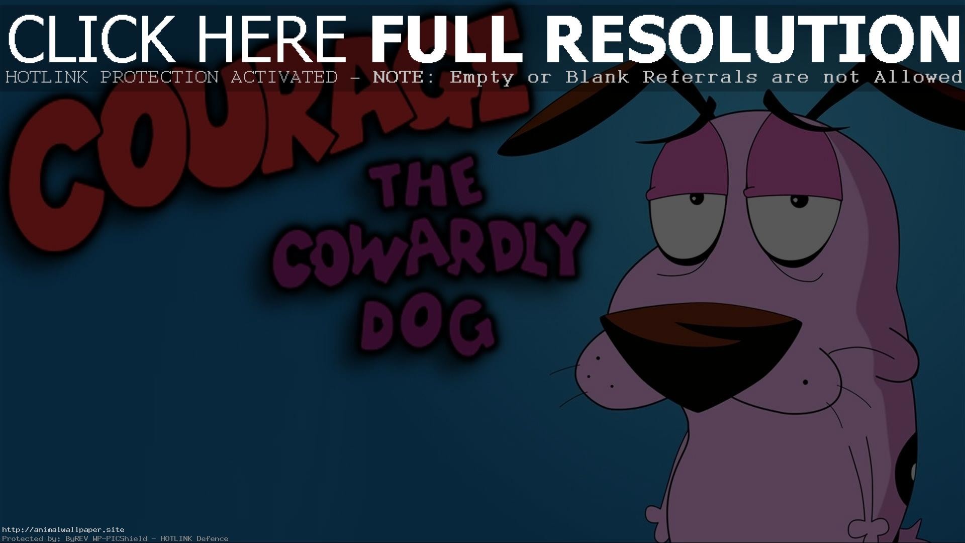 1920x1080 Great Courage The Cowardly Dog Hd Wallpaper