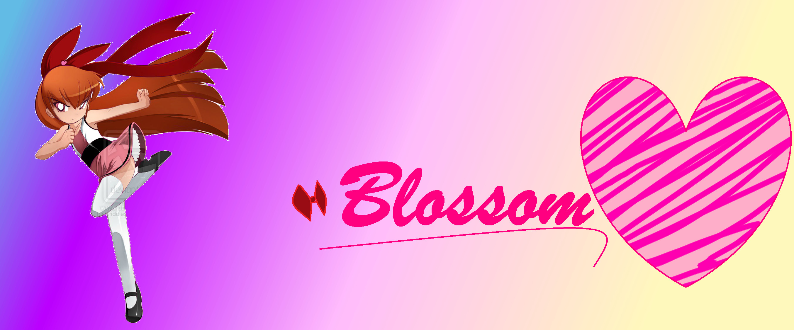 2708x1126 Blossom Wallpaper - Powerpuff Girls Fusion Fall Photo (36119573 .
