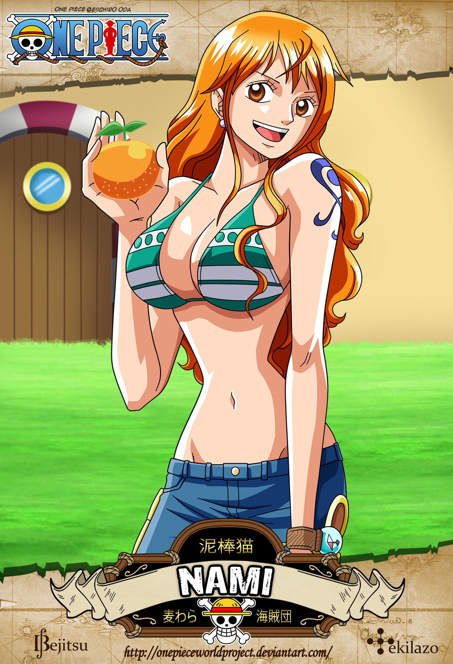 1537x2252 One Piece - Nami by OnePieceWorldProject One Piece - Nami by  OnePieceWorldProject