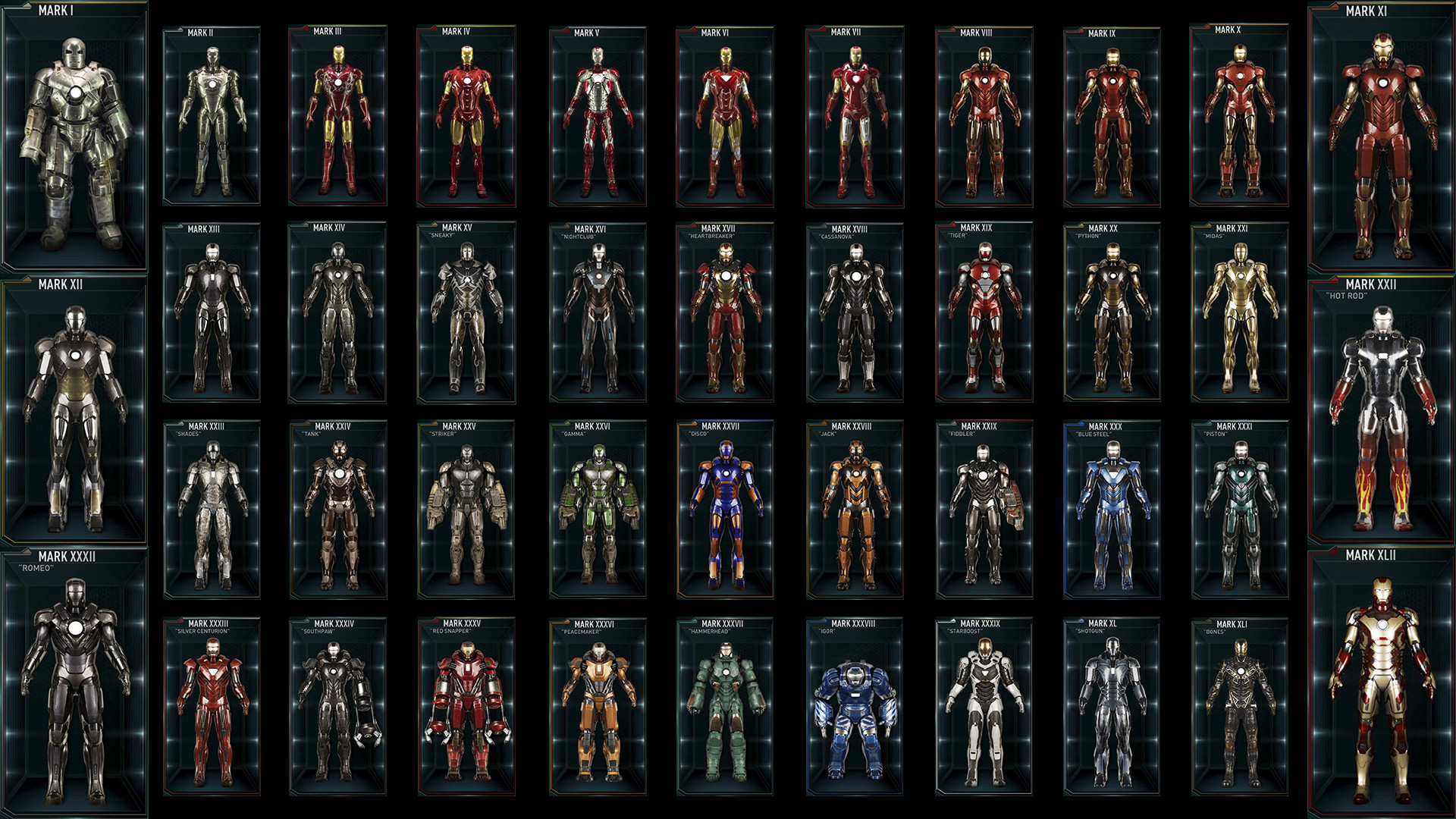 1920x1080 Iron man suit