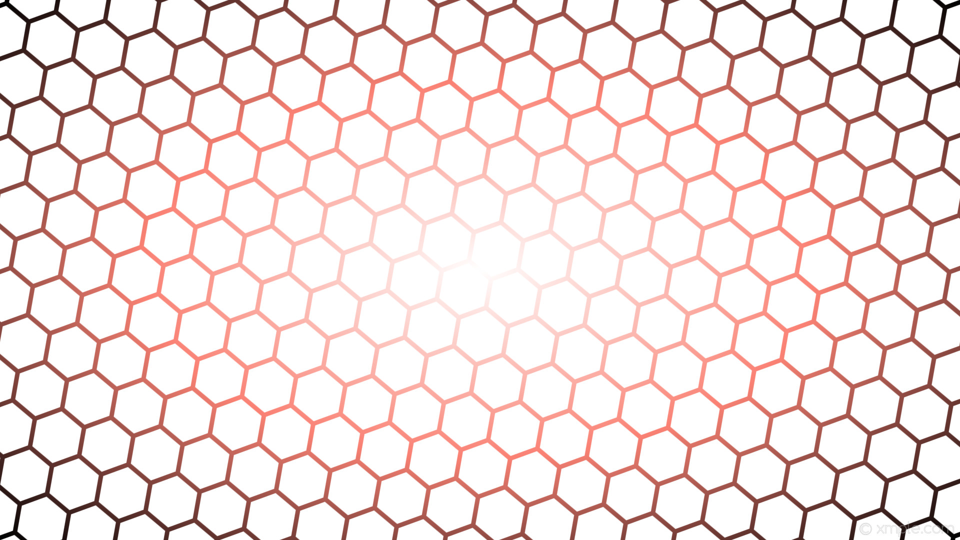 1920x1080 wallpaper glow hexagon black red gradient white #ffffff #ffffff