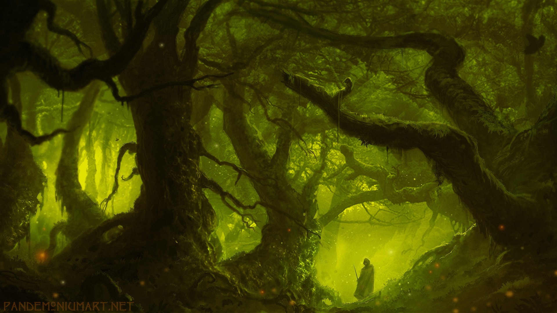 1920x1080 Thief game fantasy art forests male moss wallpaper (#3030774) / Wallbase.cc