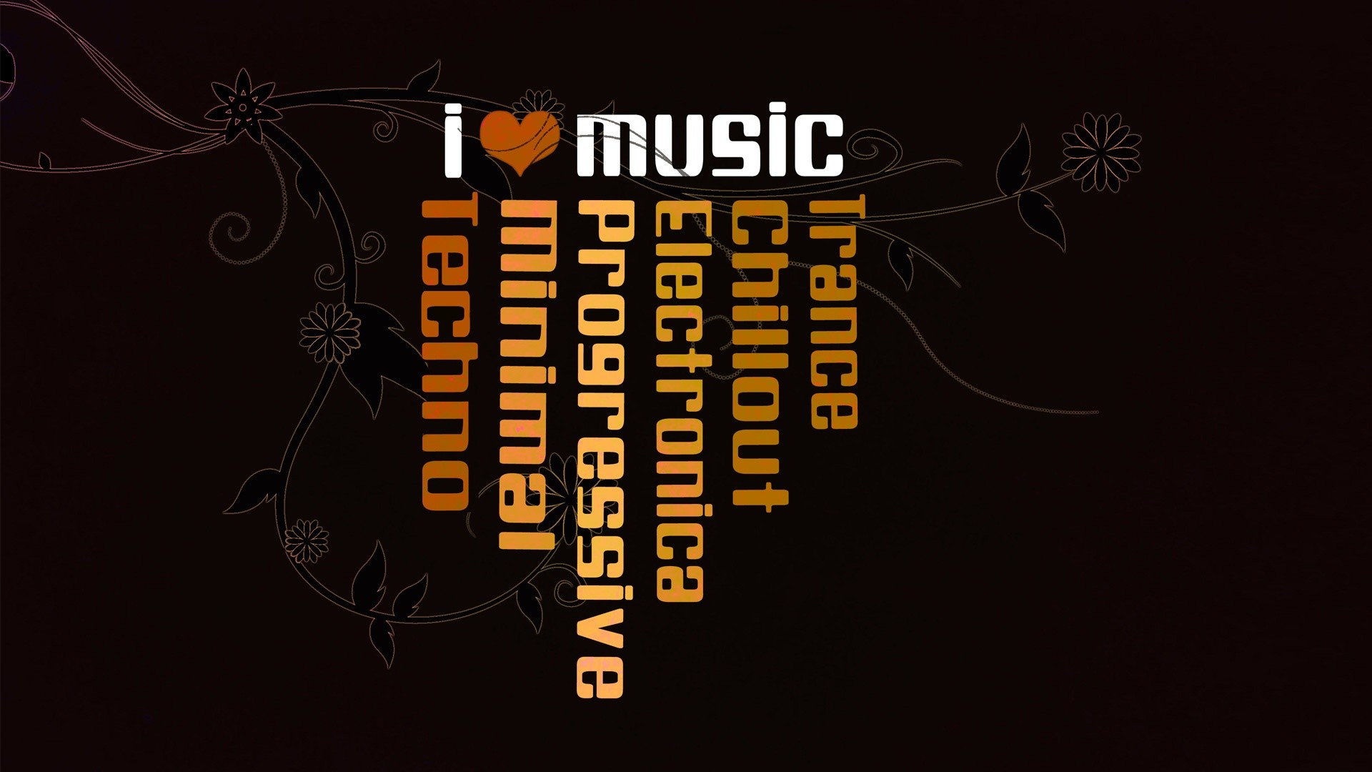 1920x1080 I Heart Music HD and Wide Wallpapers