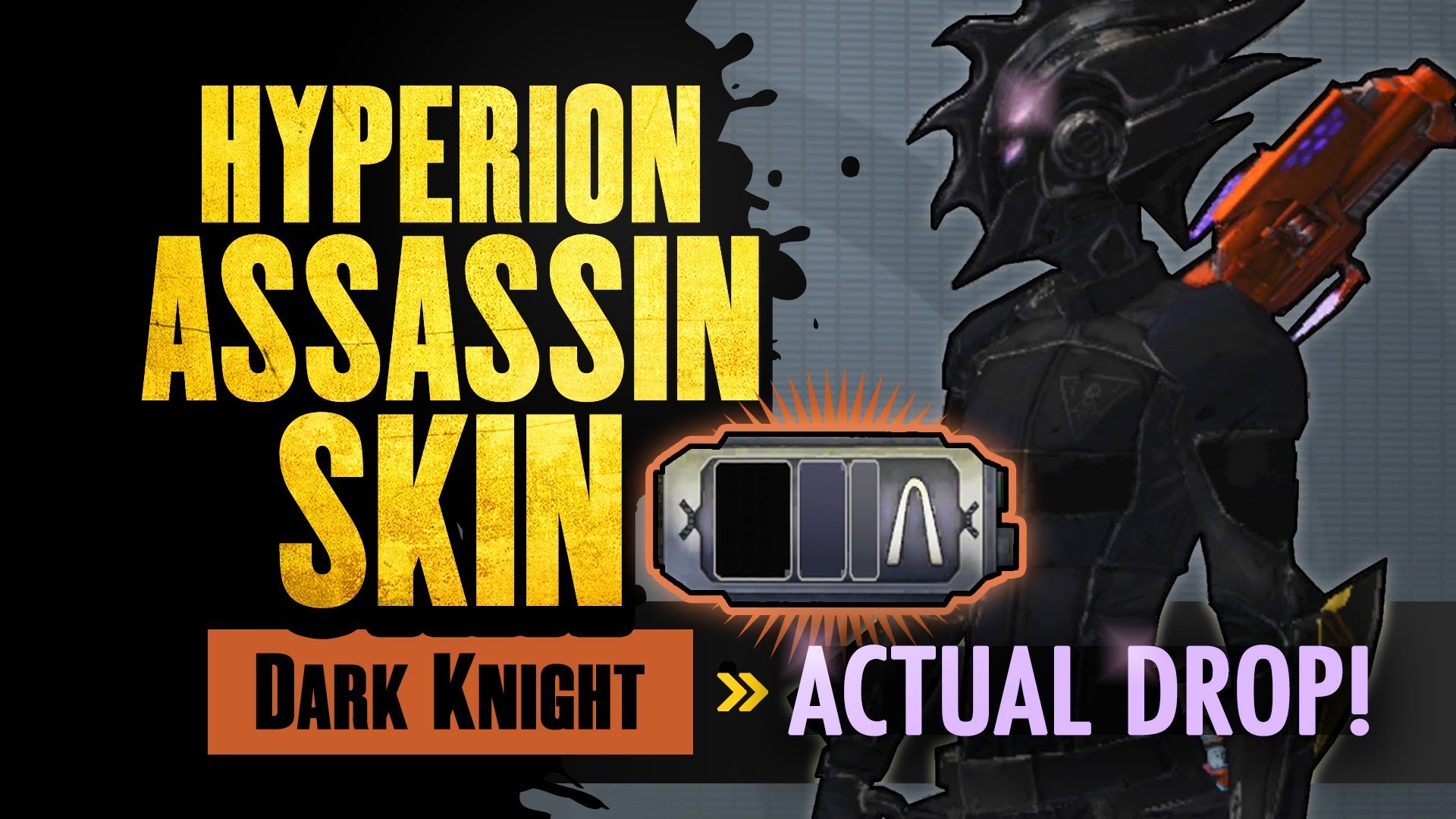 1920x1080 Borderlands 2 | Hyperion Assassin Skin Actual Drop - Dark Night - YouTube