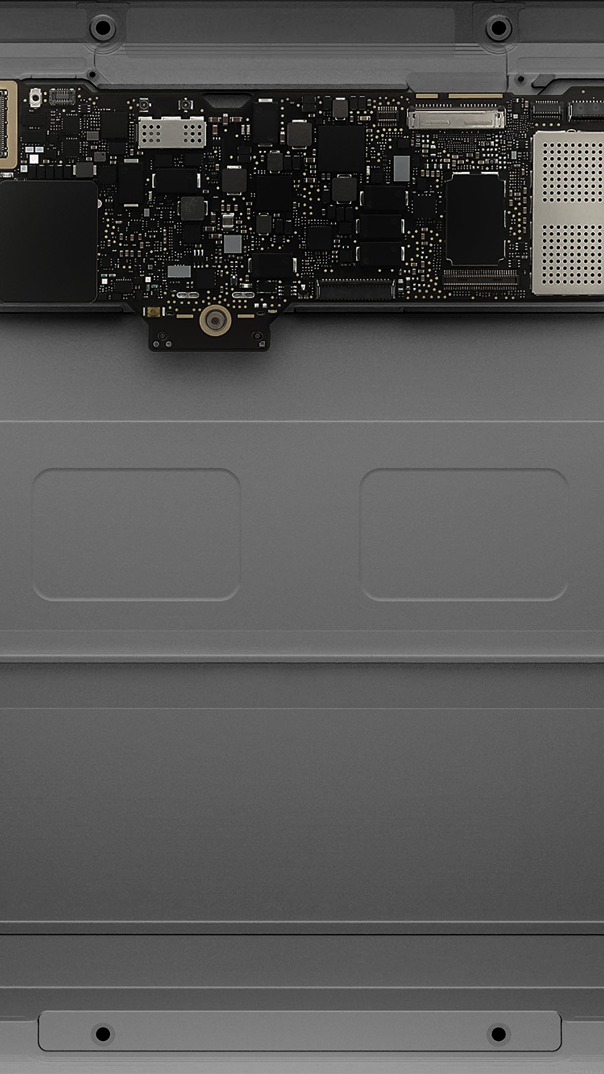 1242x2208 Inside Apple Mackbook Slate Gray Art