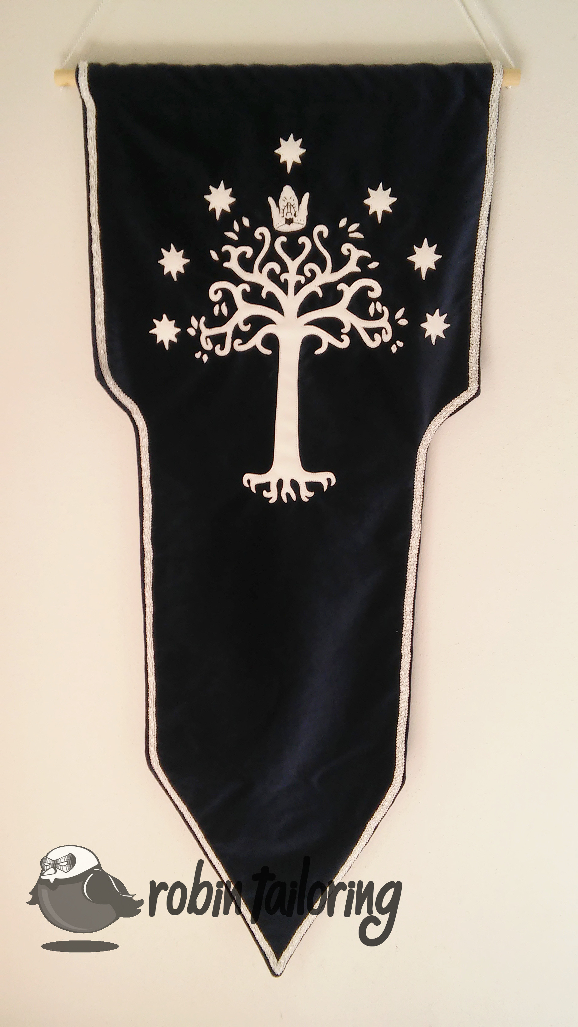 1836x3264 Amazon.com : Lord of the Rings Flag | Gondor White Tree | 3x5 Ft ...