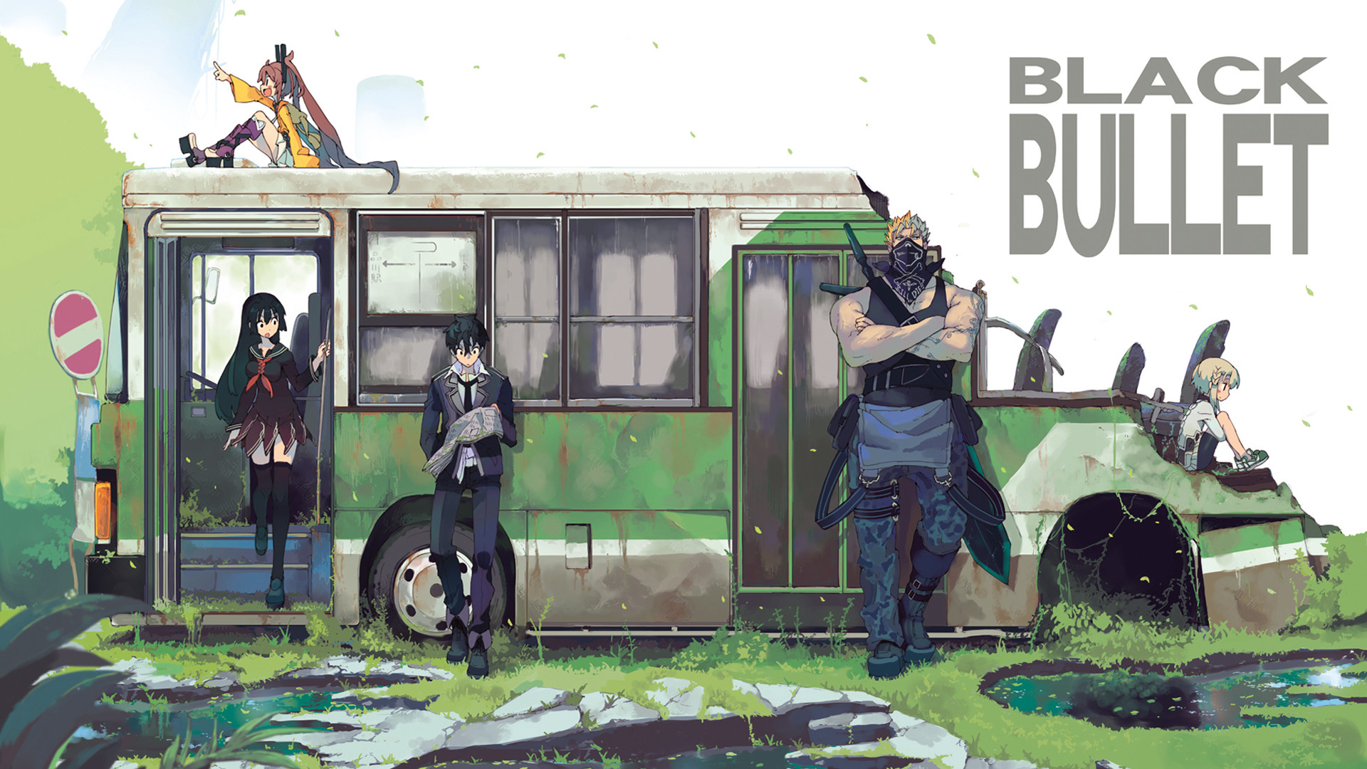 1920x1080 Black Bullet | Pinterest | Black bullet, Anime and Manga
