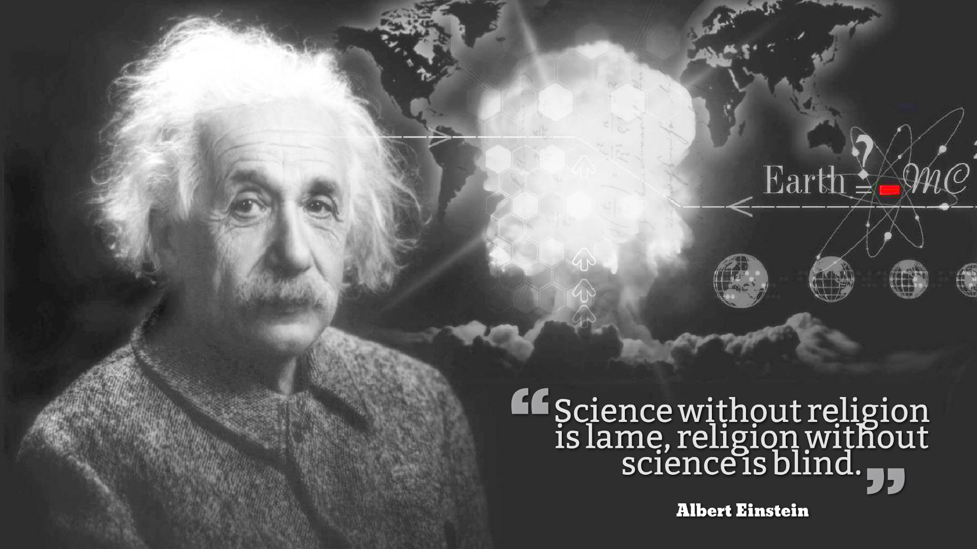1920x1080 Albert Einstein Quotes Wallpaper HD 13787