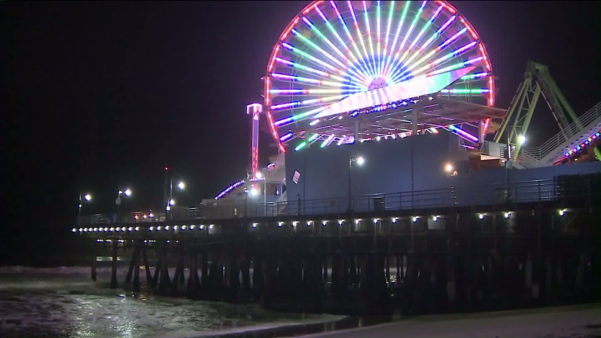 1920x1080 A swimmer was reported missing near the Santa Monica Pier on March 13, 2016.