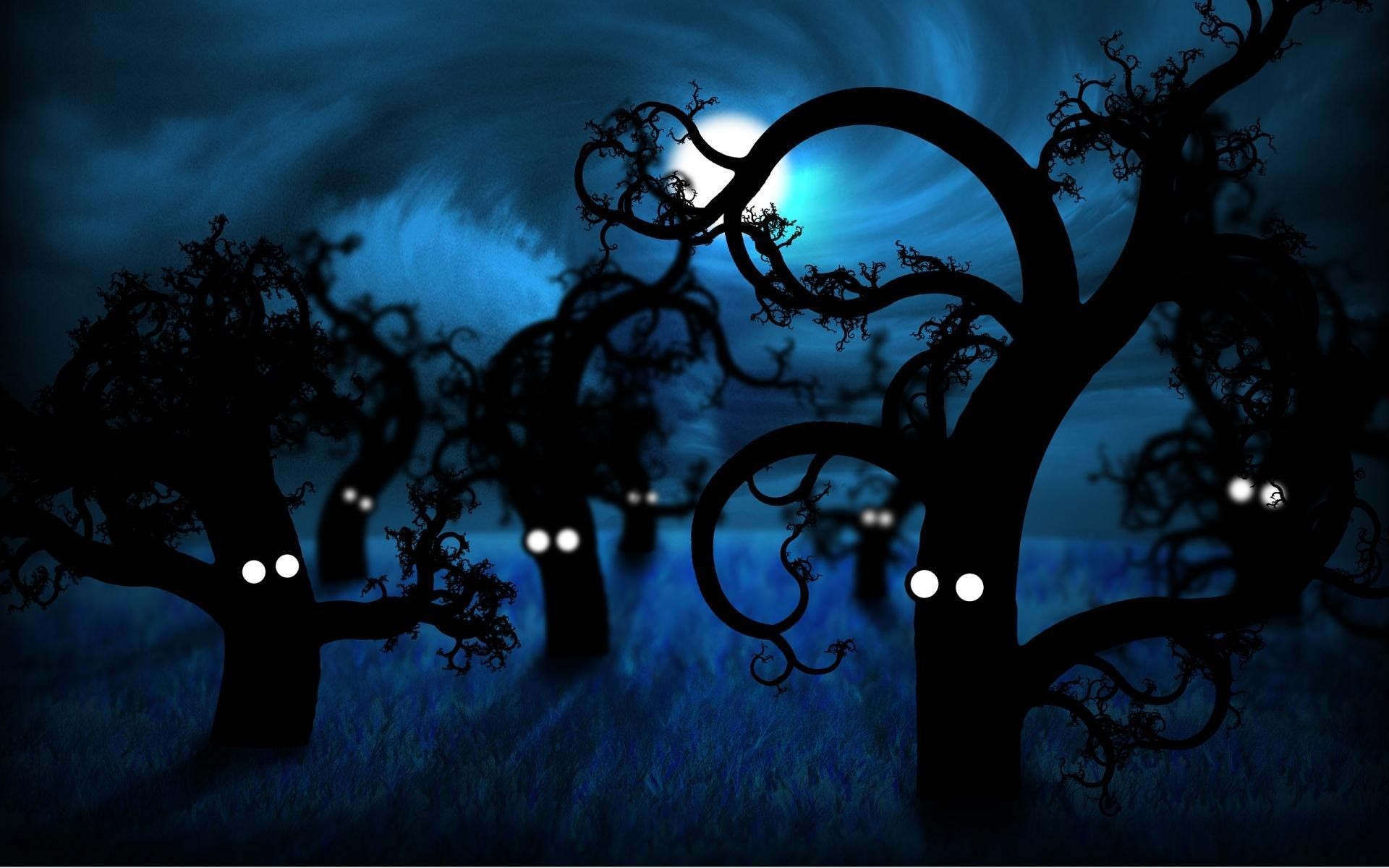 1920x1200 Wallpapers Backgrounds - desktop abstract backgrounds midnight forest graphic  Wallpapers