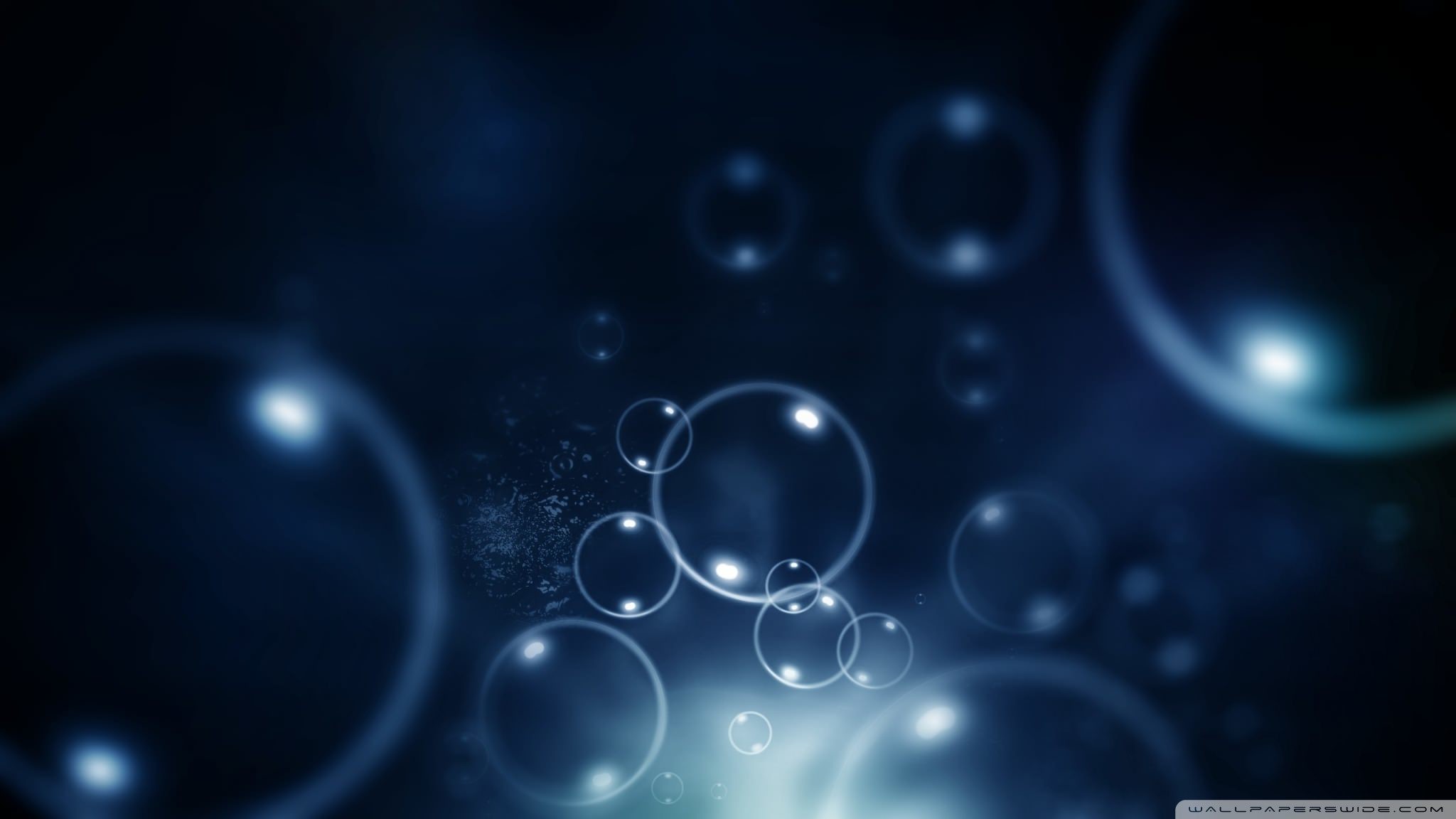 2048x1152 Download Water Bubbles wallpaper