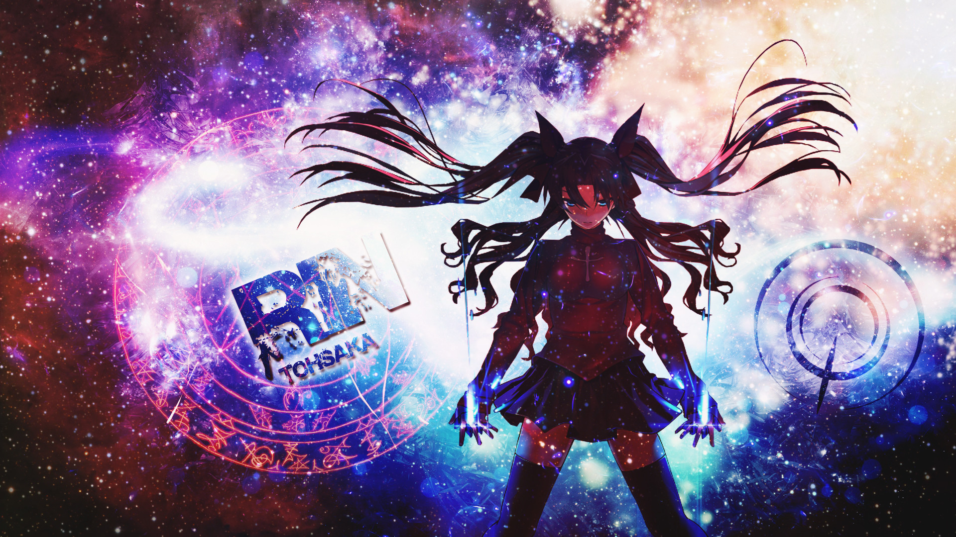 1920x1080 Works Rin Tohsaka Fate/Stay Night Unlimited Blade Works Wallpaper .