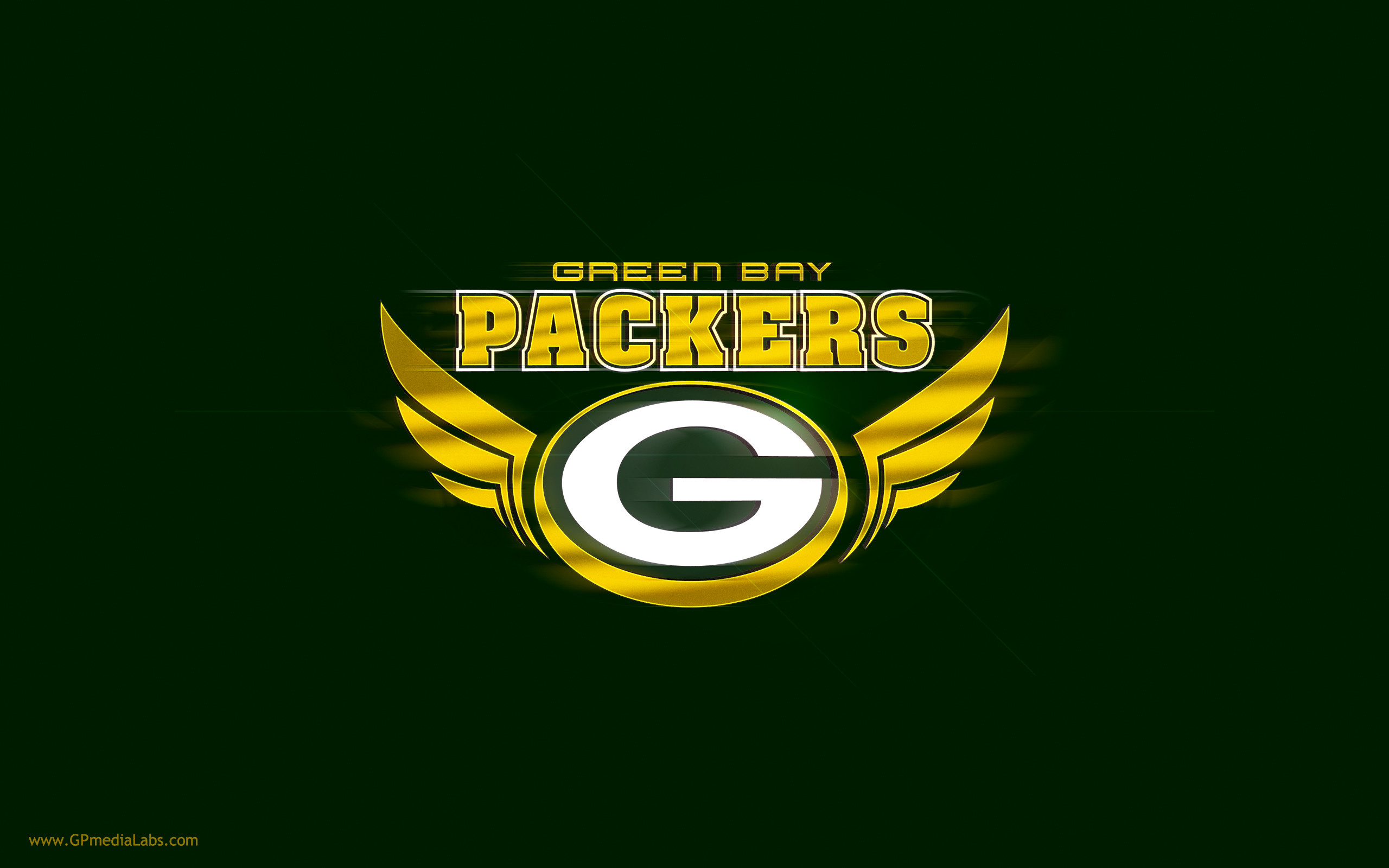 2560x1600 Green Bay Packers Wallpaper - G Logo with Wings