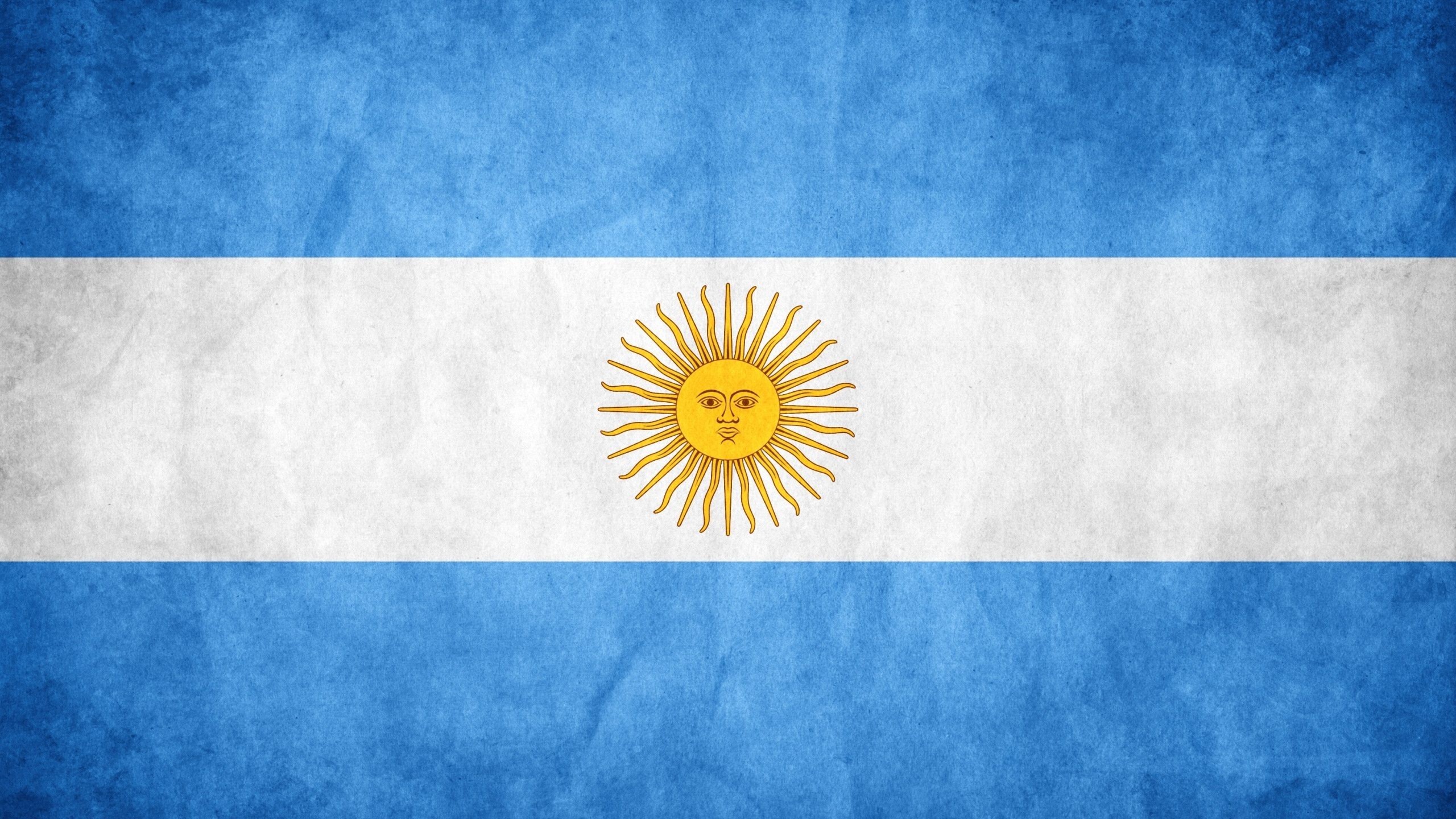 2560x1440 Argentina Flag Wallpaper