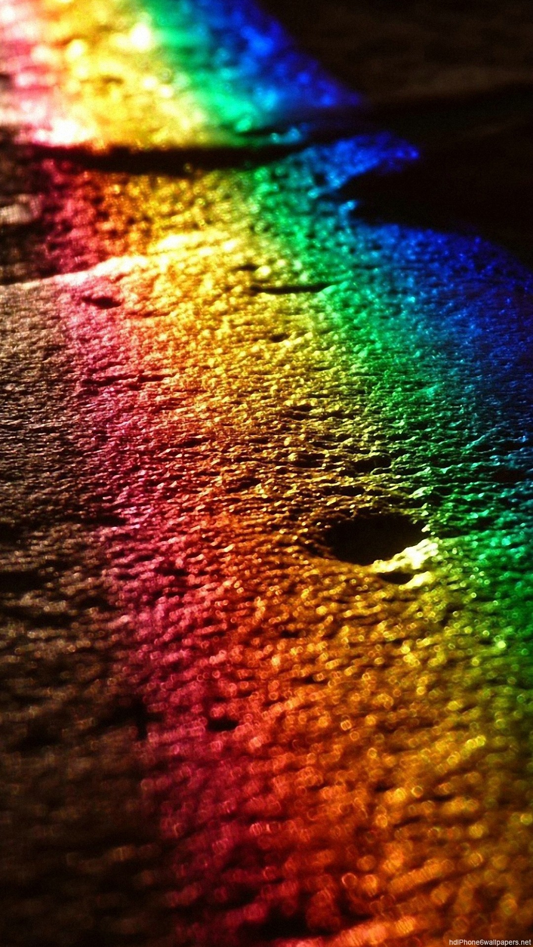 1080x1920  road rainbow reflection iPhone 6 wallpapers HD - 6 Plus  backgrounds