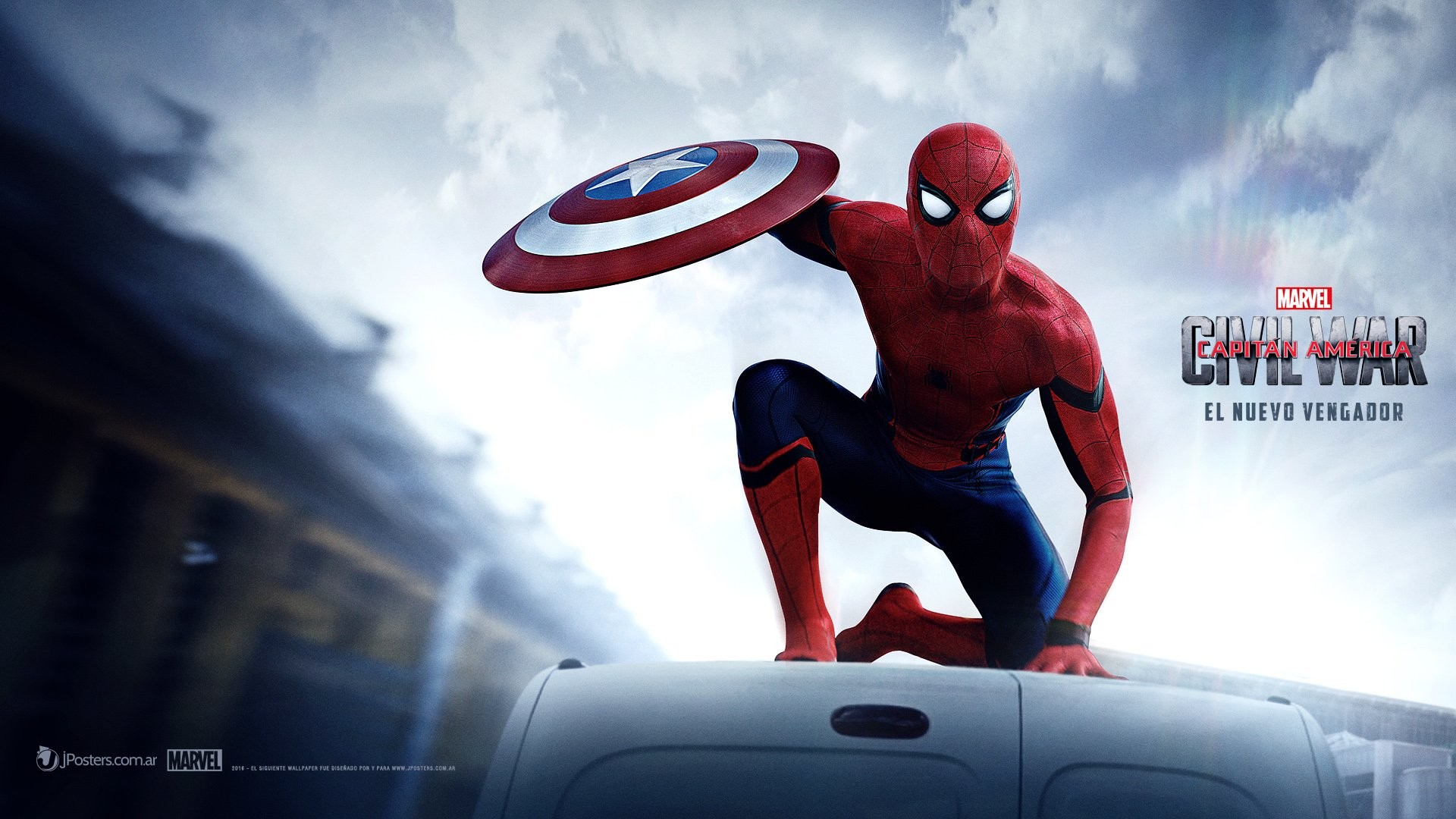 1920x1080 Movie - Captain America: Civil War Spider-Man Peter Parker Tom Holland  Wallpaper