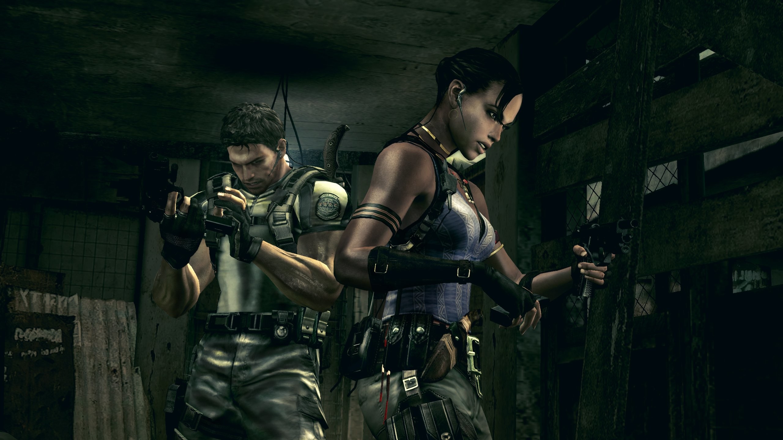 2560x1440 Chris Redfield Resident Evil 5 wallpaper