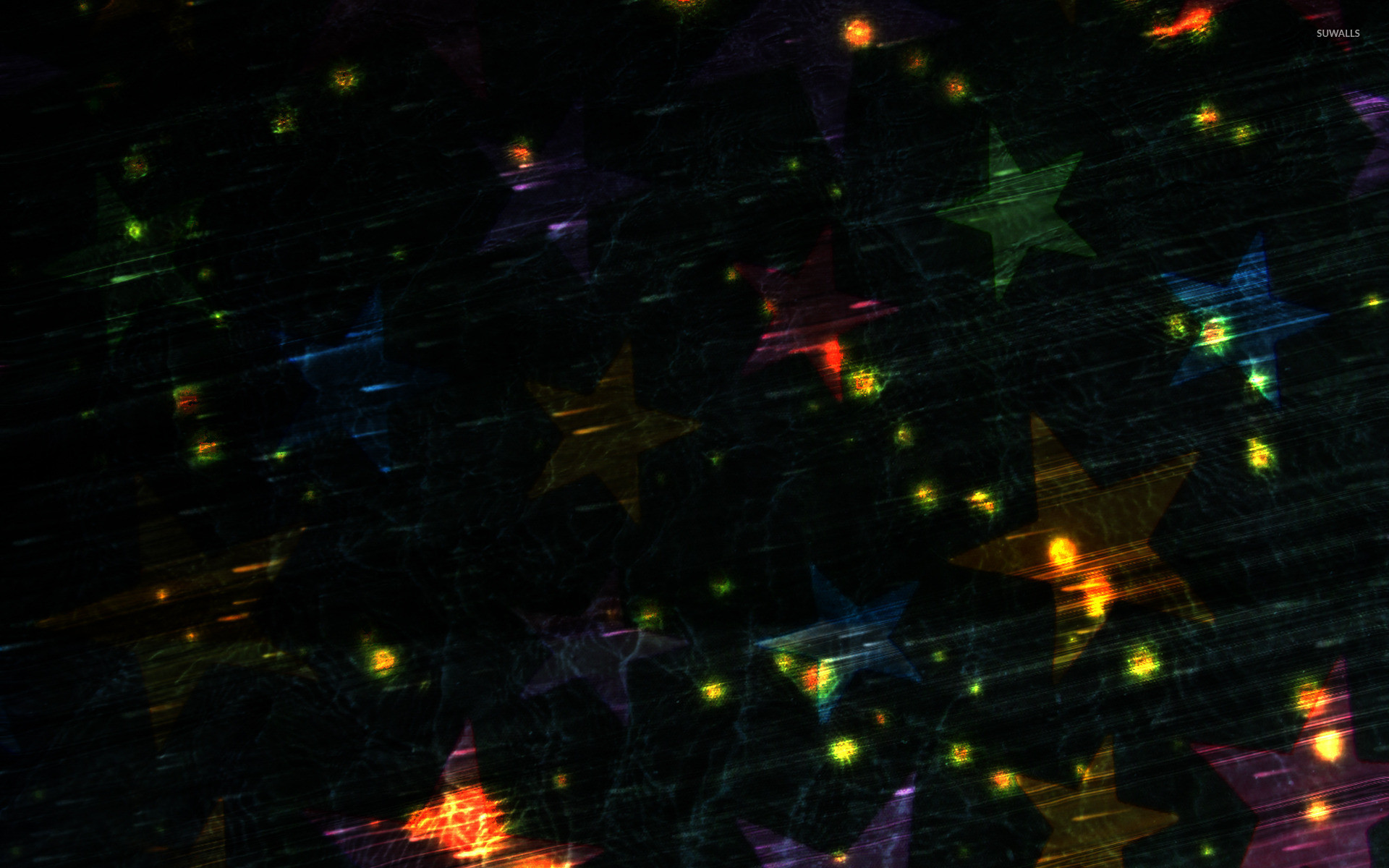 1920x1200 Colorful stars [2] wallpaper