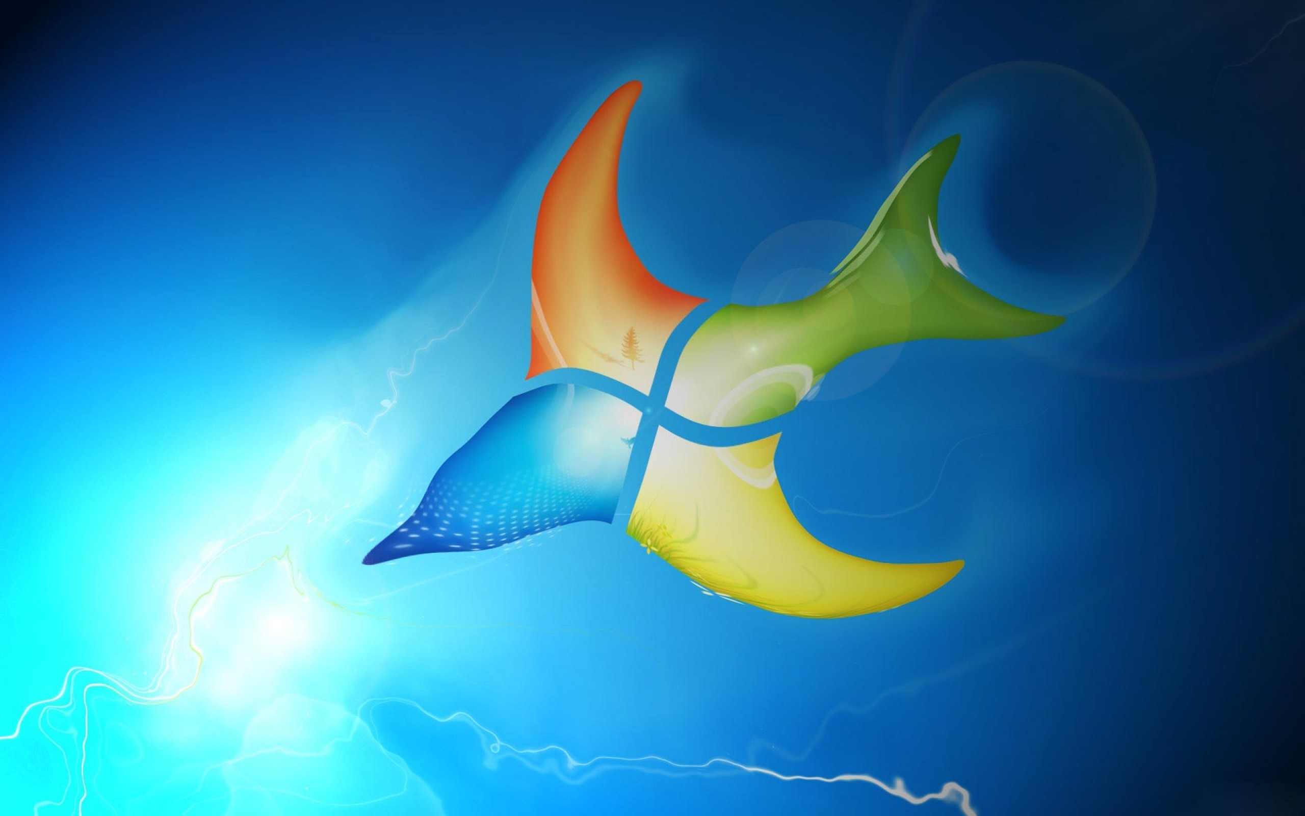 2560x1600 ... Windows ME Logo - Windows & Technology Background Wallpapers ...