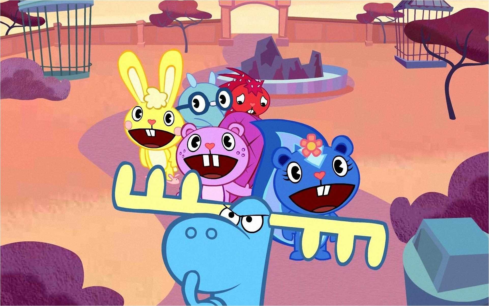 happy tree friends wallpaper giggles