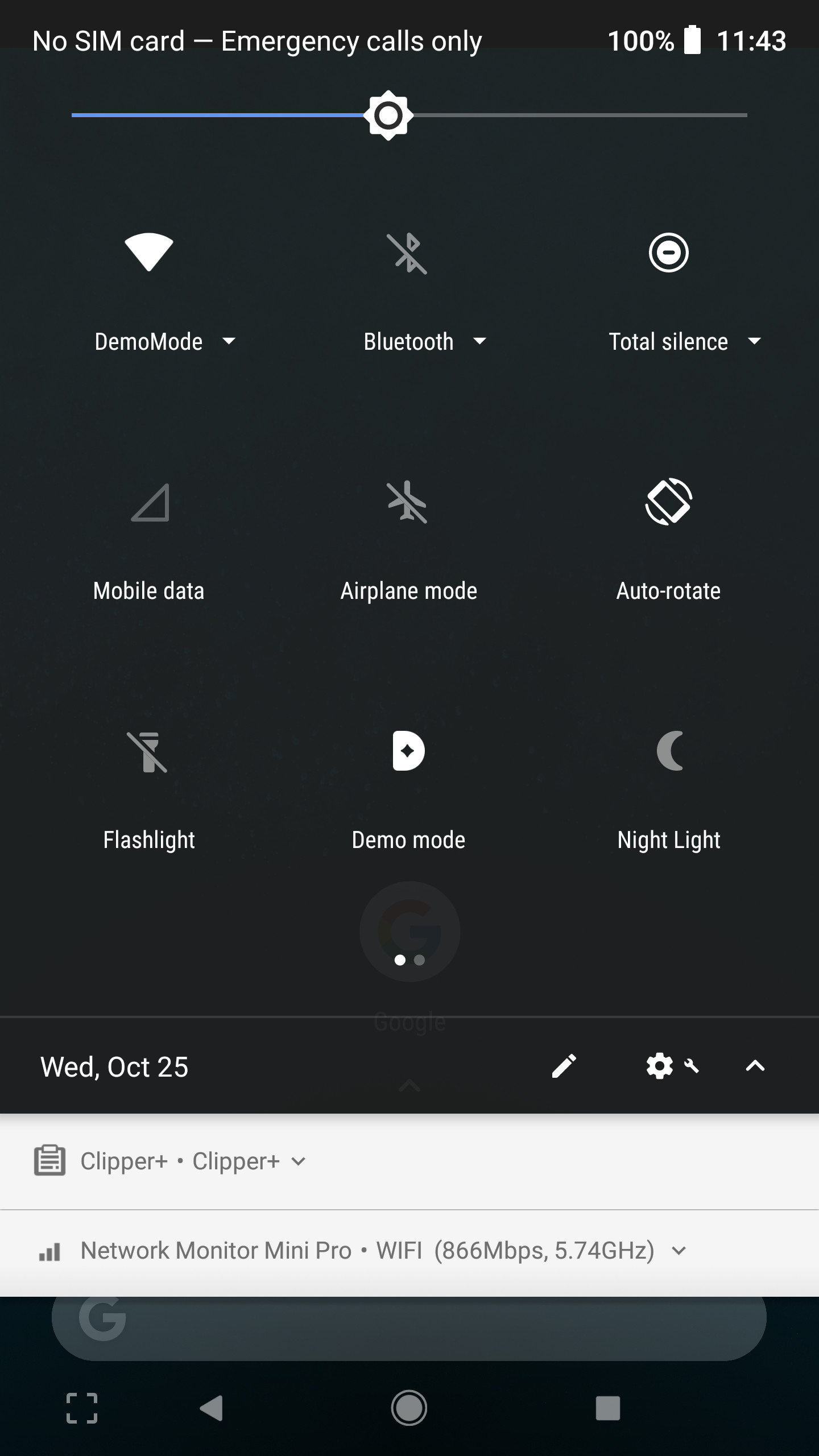 1440x2560 ... changed with the Pixel 2, where the quick settings dropdown and  launcher would switch between light and dark themes based on the user's  wallpaper.