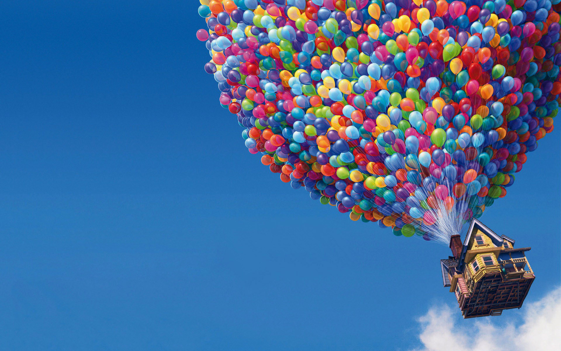 1920x1200 Balloons, House, Hd, Wallpaper, For, Desktop, Background, Download,