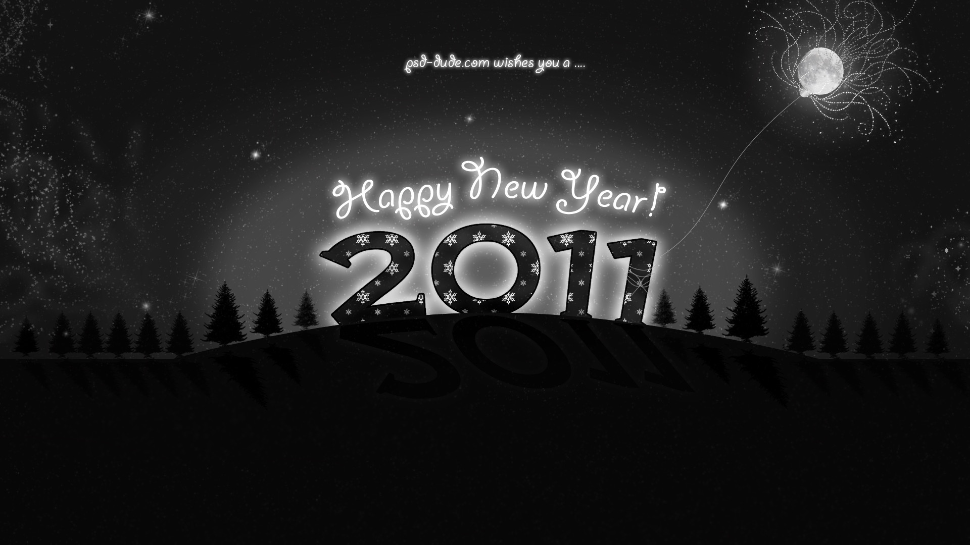 1920x1080 Download Happy New Year 2011 Wallpaper size 