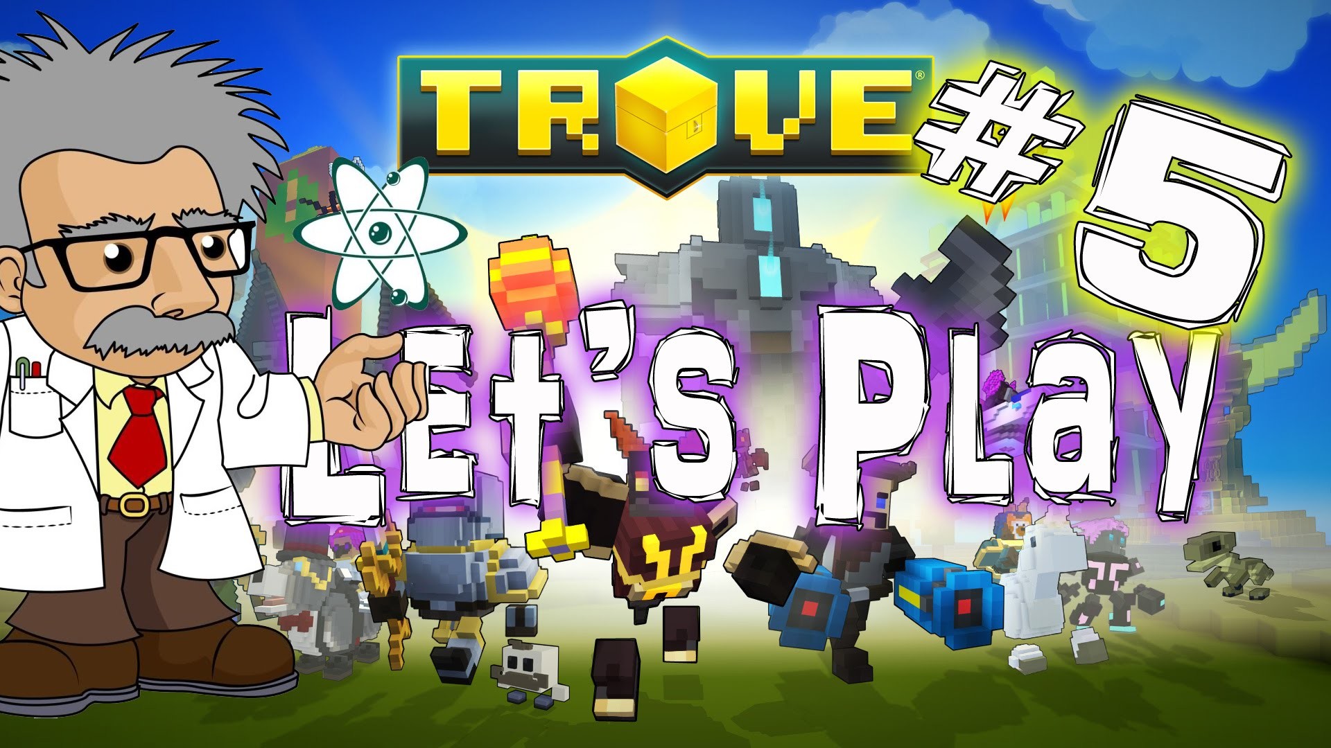 1920x1080 TROVE Game #5 | HORSECOW?! MMO GAME & FIRST LOOK | TROVE Gameplay