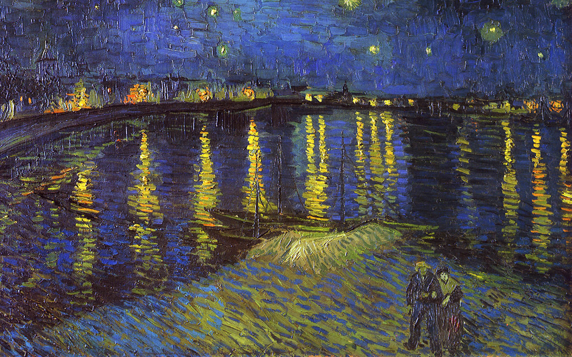 1920x1200 Van, Gogh, High, Resolution, Wallpaper, For, Desktop, Background,