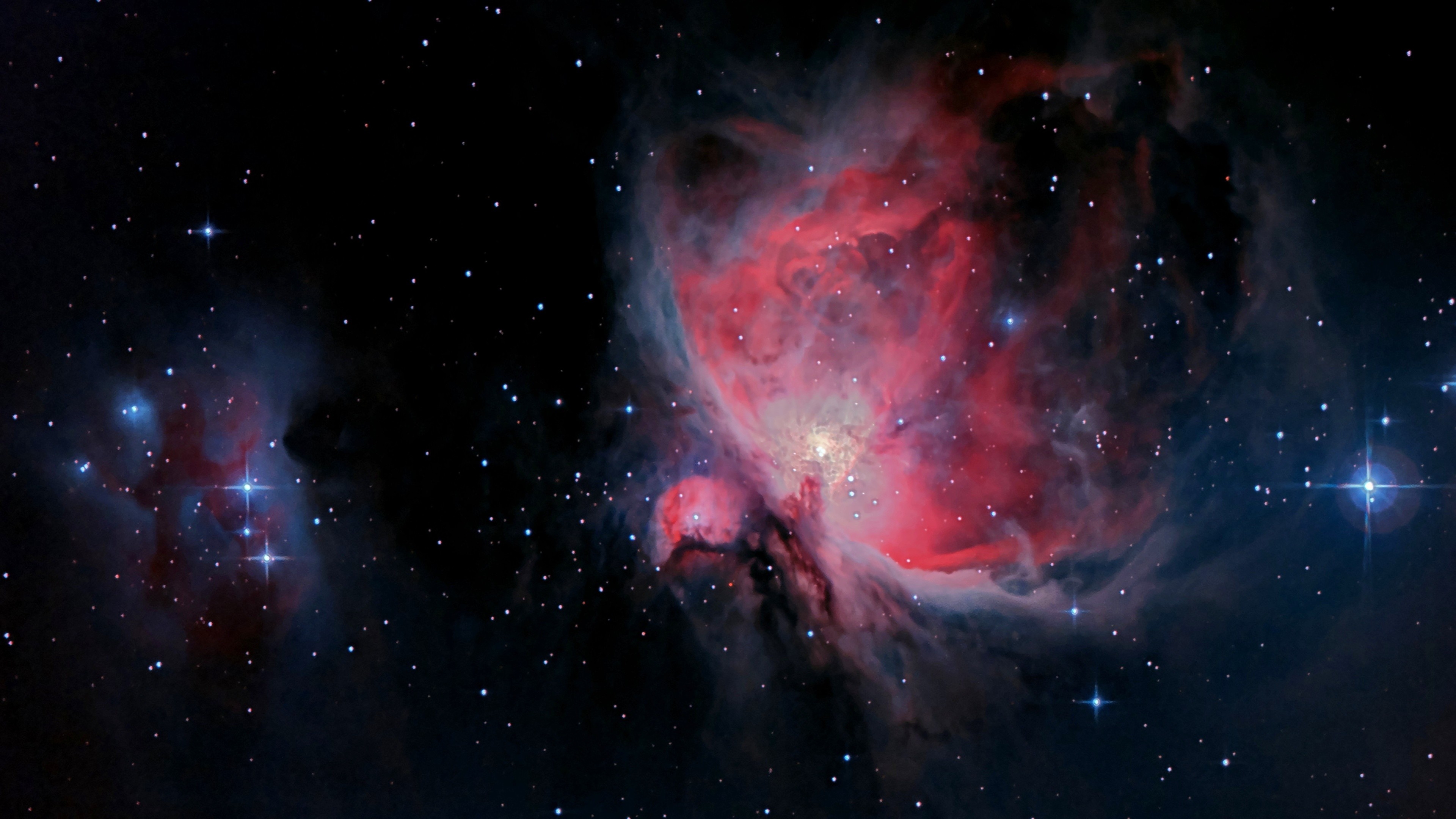 3840x2160 Wallpaper Nebulae in space Orion Nebula Space 