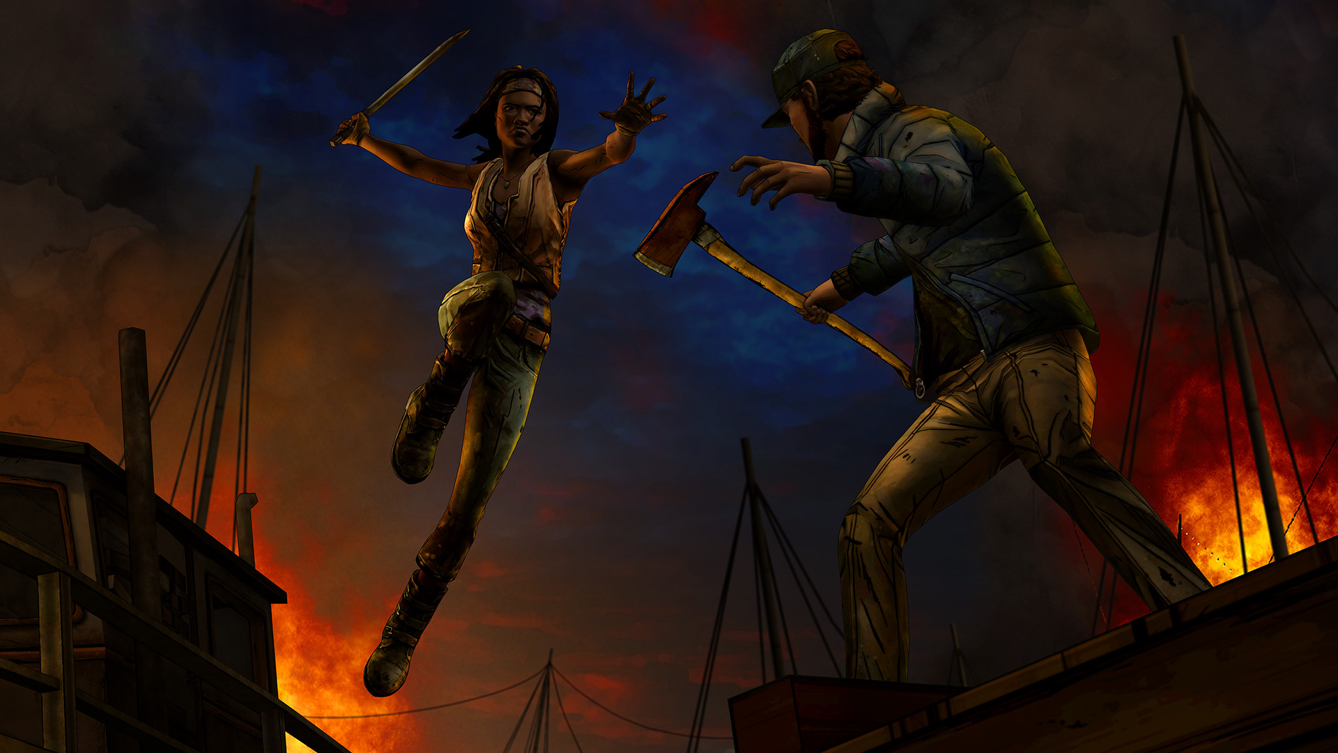 1920x1080 The Walking Dead: Michonne Episode 2 Trailer and Screens Released Ahead of  Release