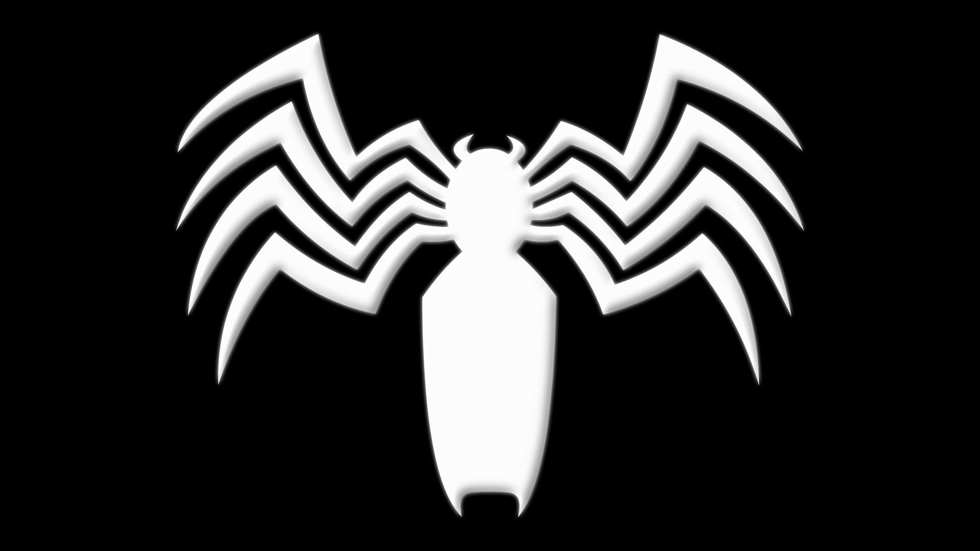 1920x1080 ... Symbiote Spider-Man Symbol by Yurtigo