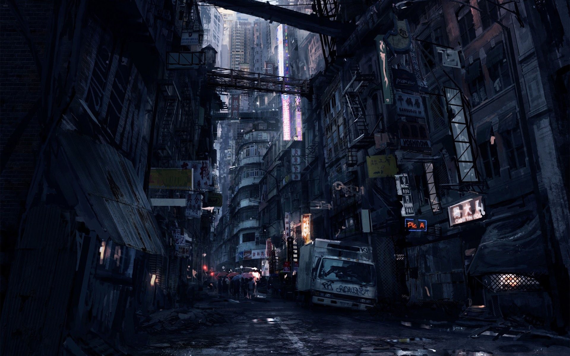 1920x1200 Cyberpunk city street wallpaper # | Cyberpunk | Pinterest | Cyberpunk,  Cyberpunk city and Futuristic city