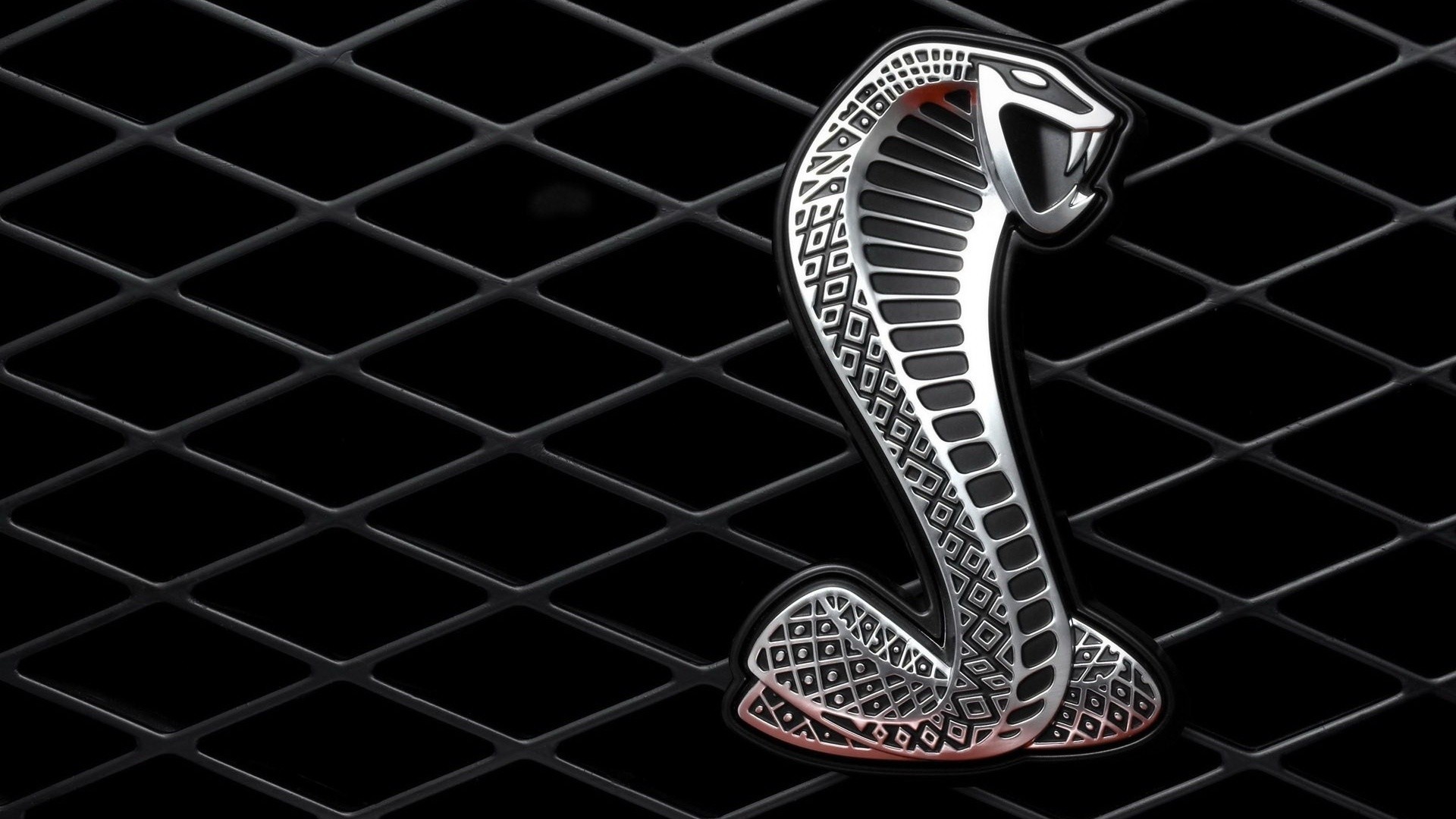 1920x1080 car, Ford Mustang Shelby, Logo, Snake, Cobra, Black Background, Diamonds,  Lines Wallpapers HD / Desktop and Mobile Backgrounds