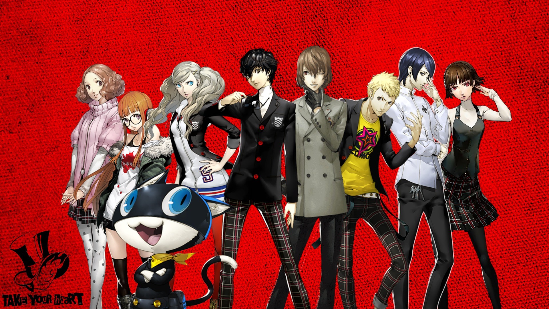 Persona 5 персоны персонажей