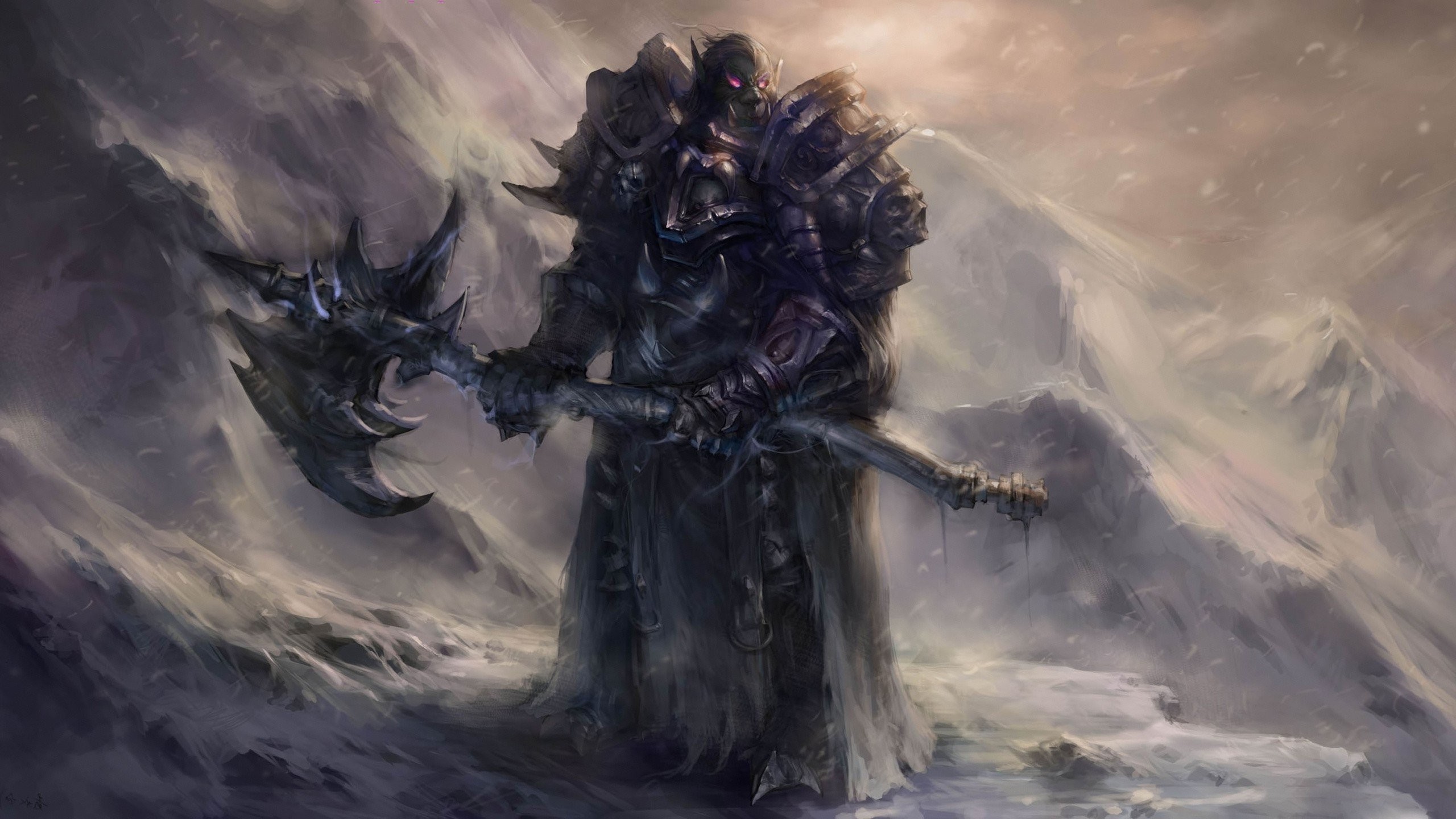 2560x1440 Death Knight - World Of Warcraft 738784