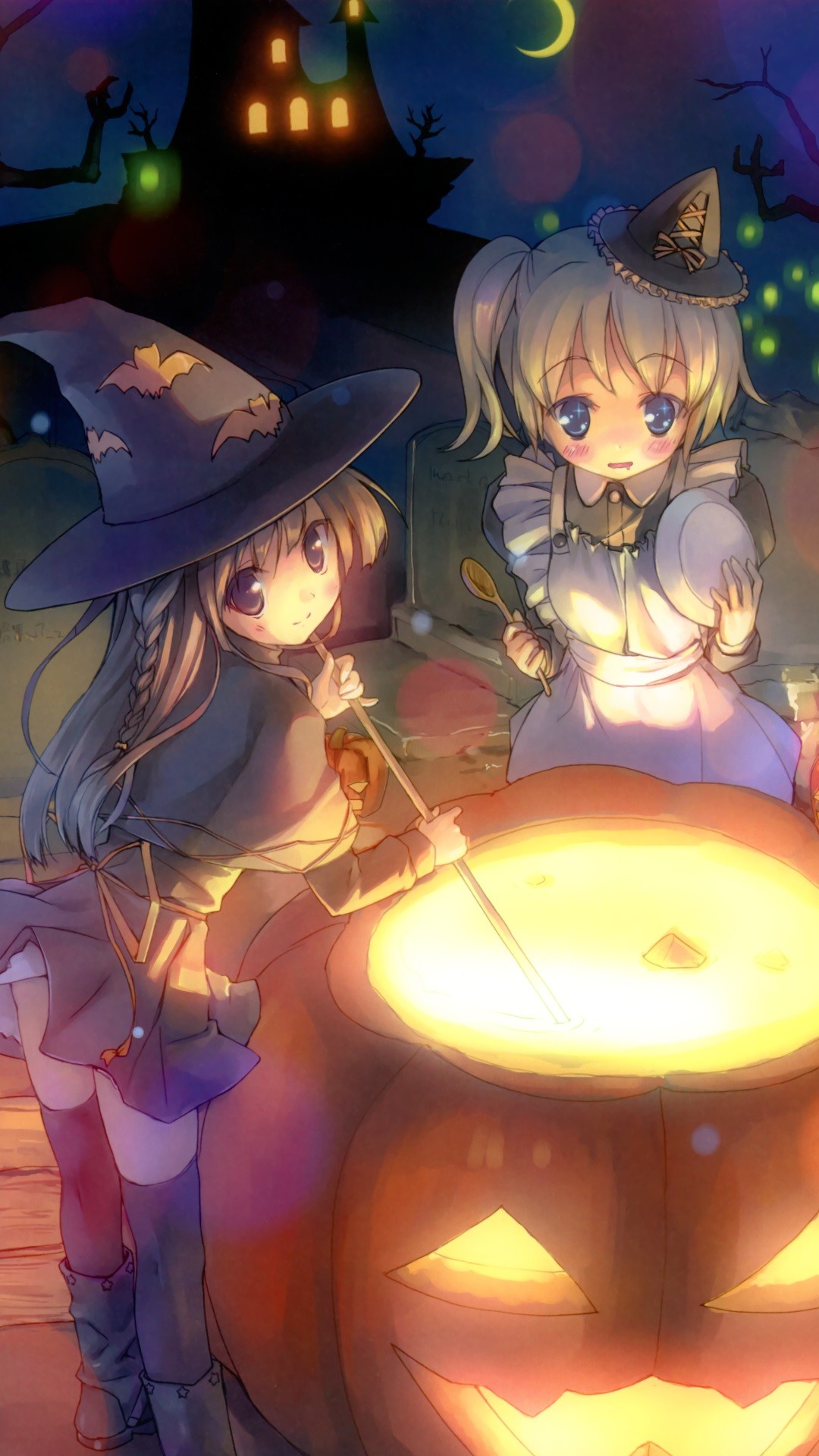 Aesthetic Anime Halloween Wallpapers - Wallpaper Cave